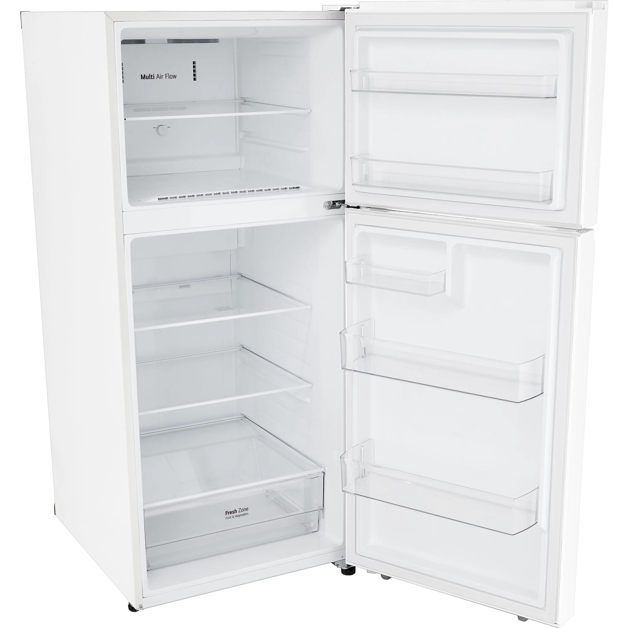LG 18 cu.ft. Garage Ready Top Freezer refrigerator - WHITE  (LT18S2100W) - Image 10