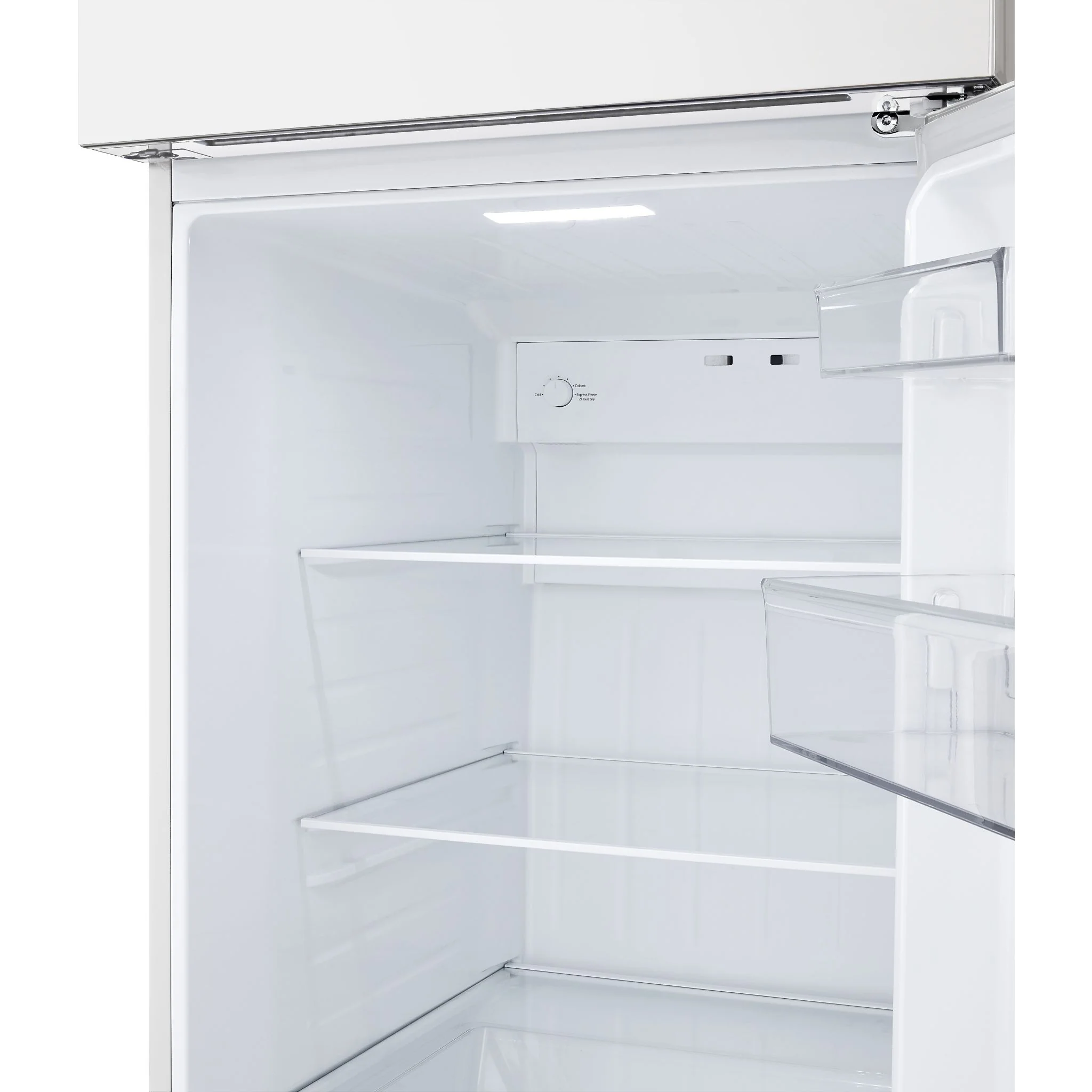 LG 18 cu.ft. Garage Ready Top Freezer refrigerator - WHITE  (LT18S2100W) - Image 9