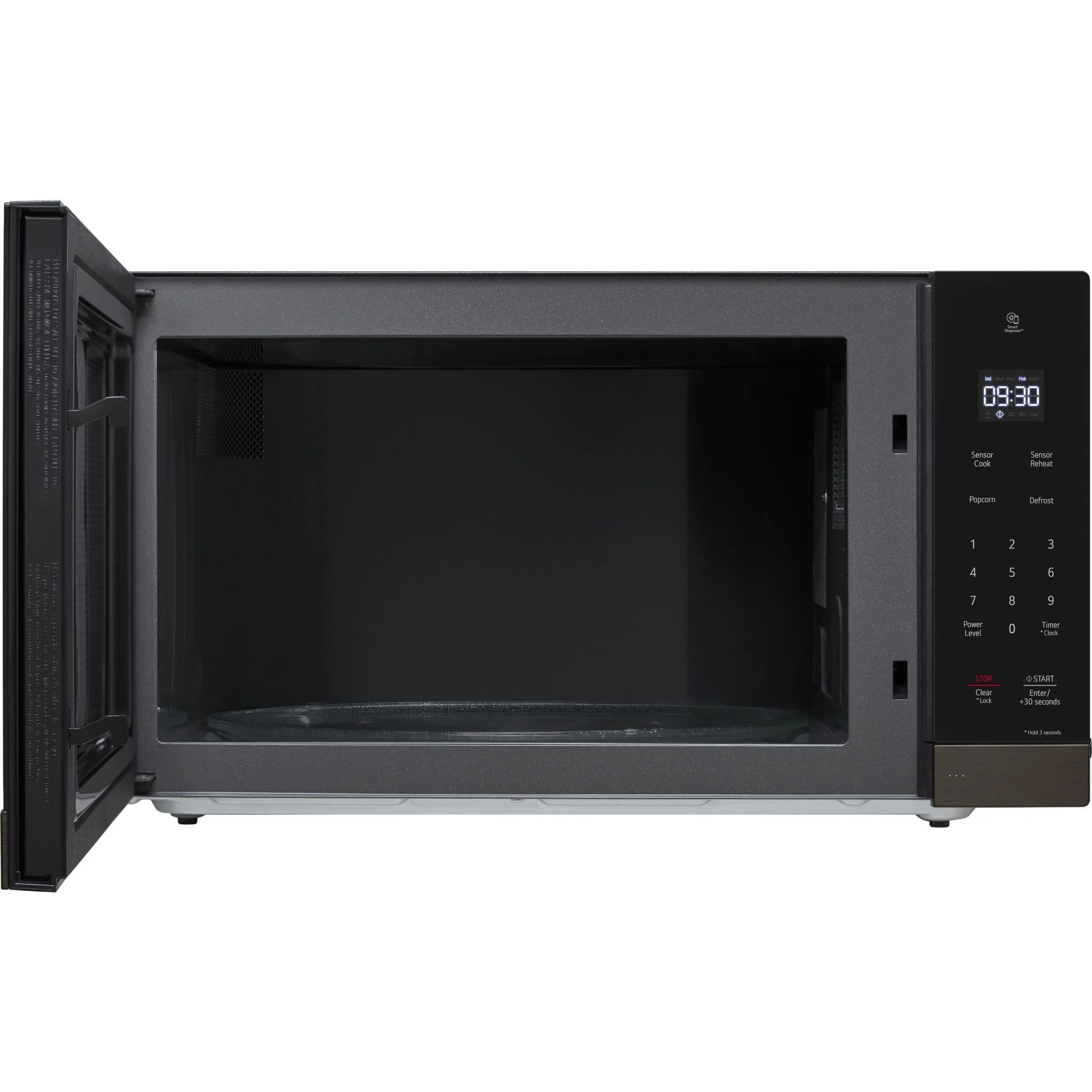 LG 2.0 cu. ft. NeoChef™ Countertop Microwave with Smart Inverter and Sensor Cooking - Black Stainless (MSER2090D) - Image 4