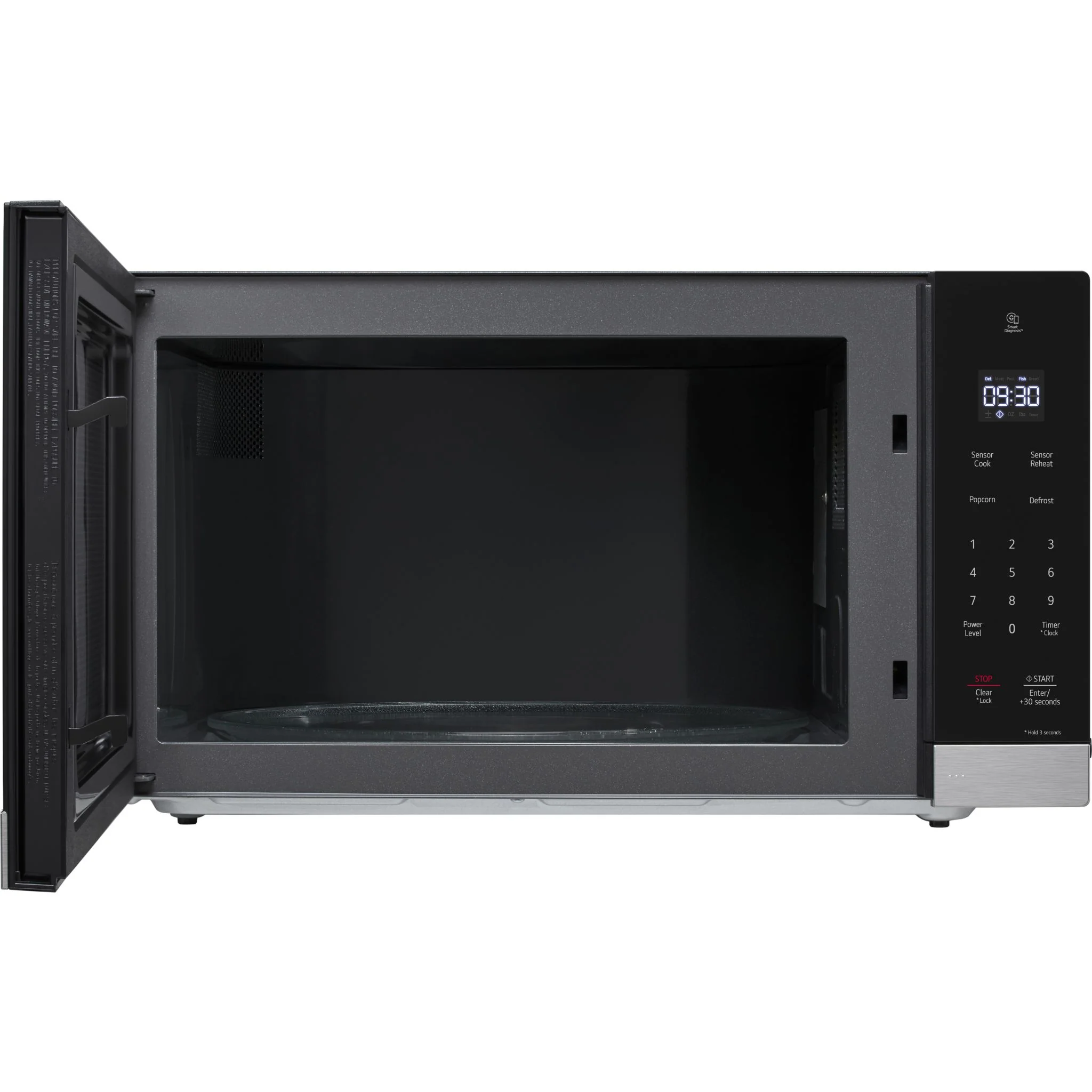 LG 2.0 cu. ft. NeoChef™ Countertop Microwave with Smart Inverter and Sensor Cooking - Stainless (MSER2090S) - Image 4
