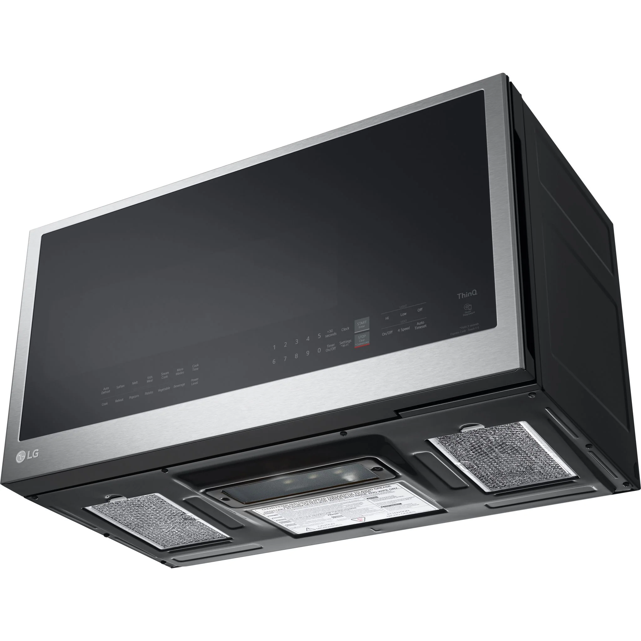 LG 2.0 cu. ft. Smart Over-the-Range Microwave - Stainless (MVEL2033F) - Image 13