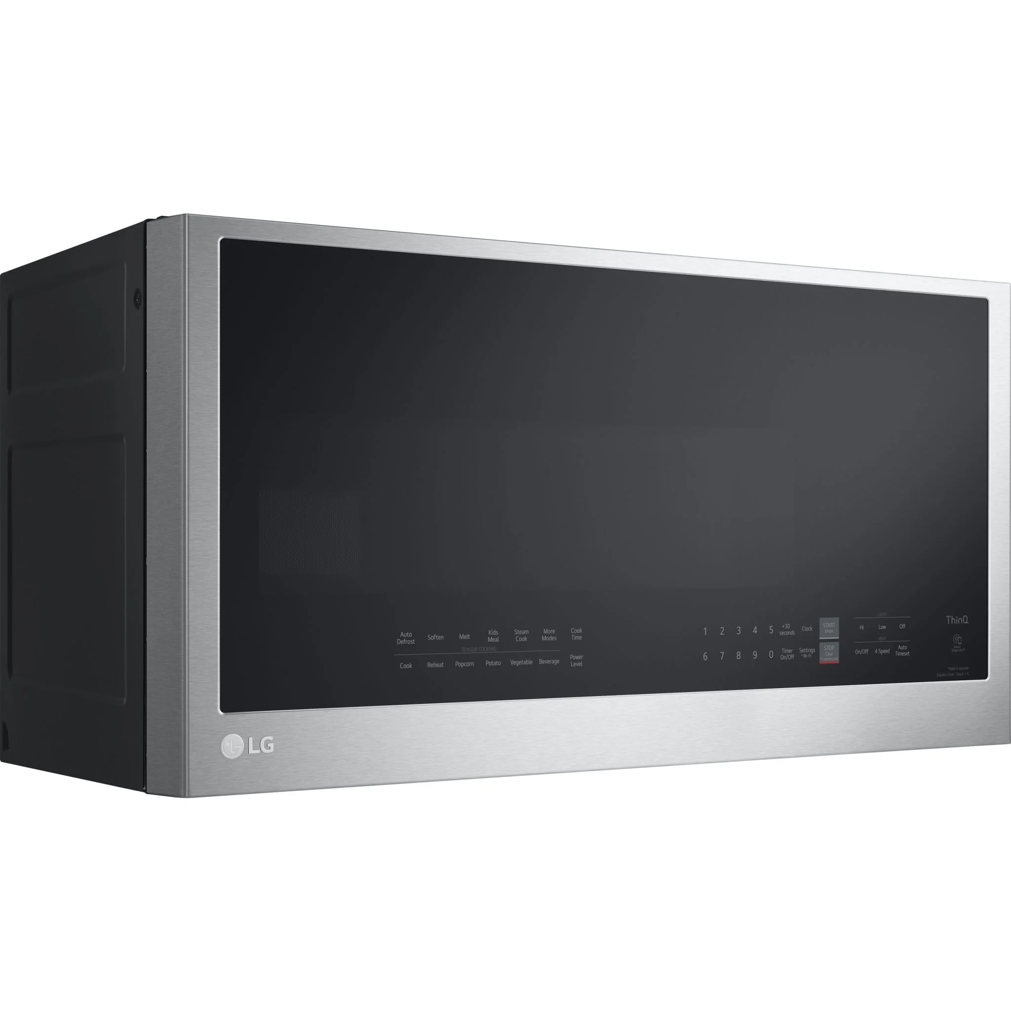 LG 2.0 cu. ft. Smart Over-the-Range Microwave - Stainless (MVEL2033F) - Image 6