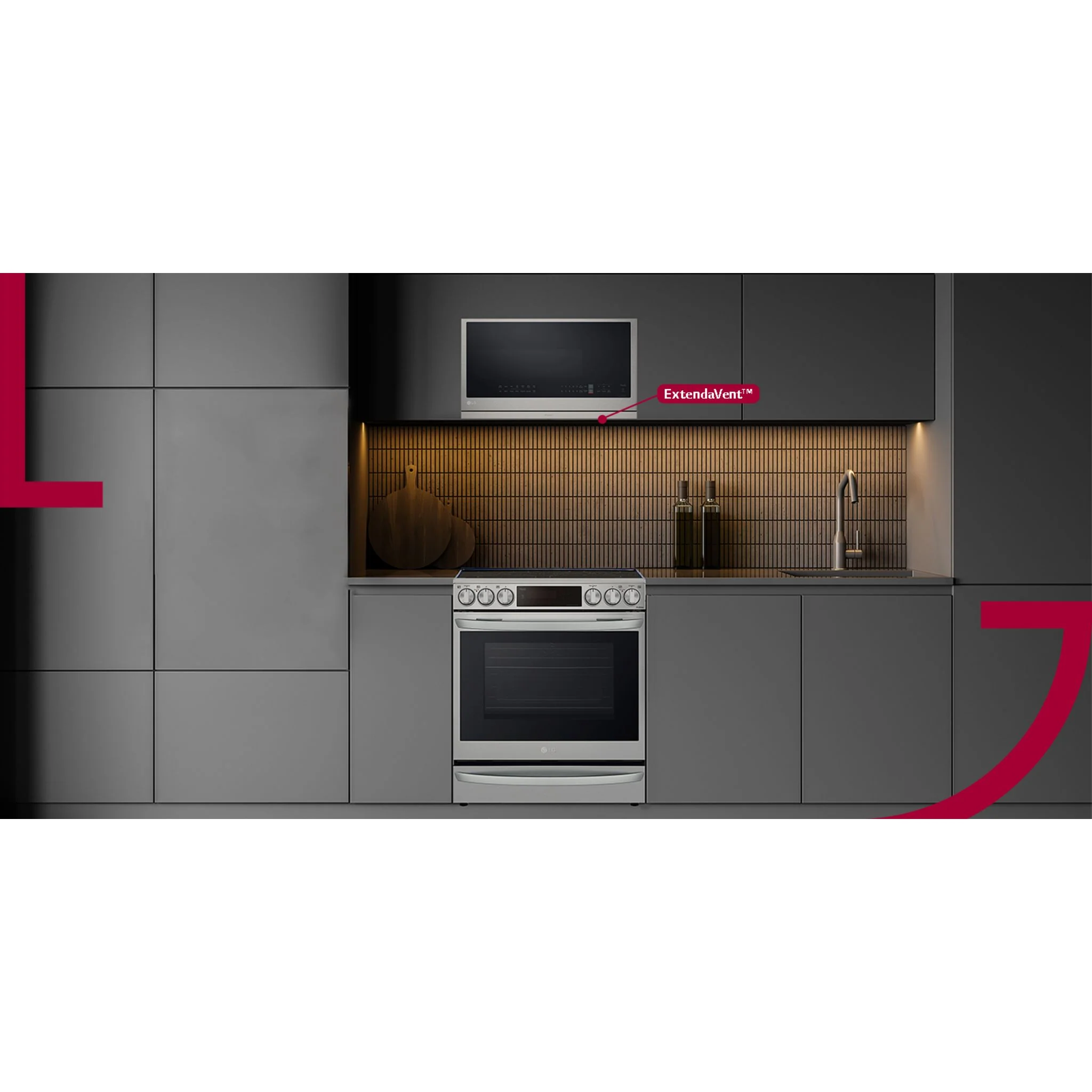LG 2.1 cu. ft. Smart Over-the-Range Microwave with ExtendaVent®2.0 & EasyClean - Stainless (MVEL2137F) - Image 14