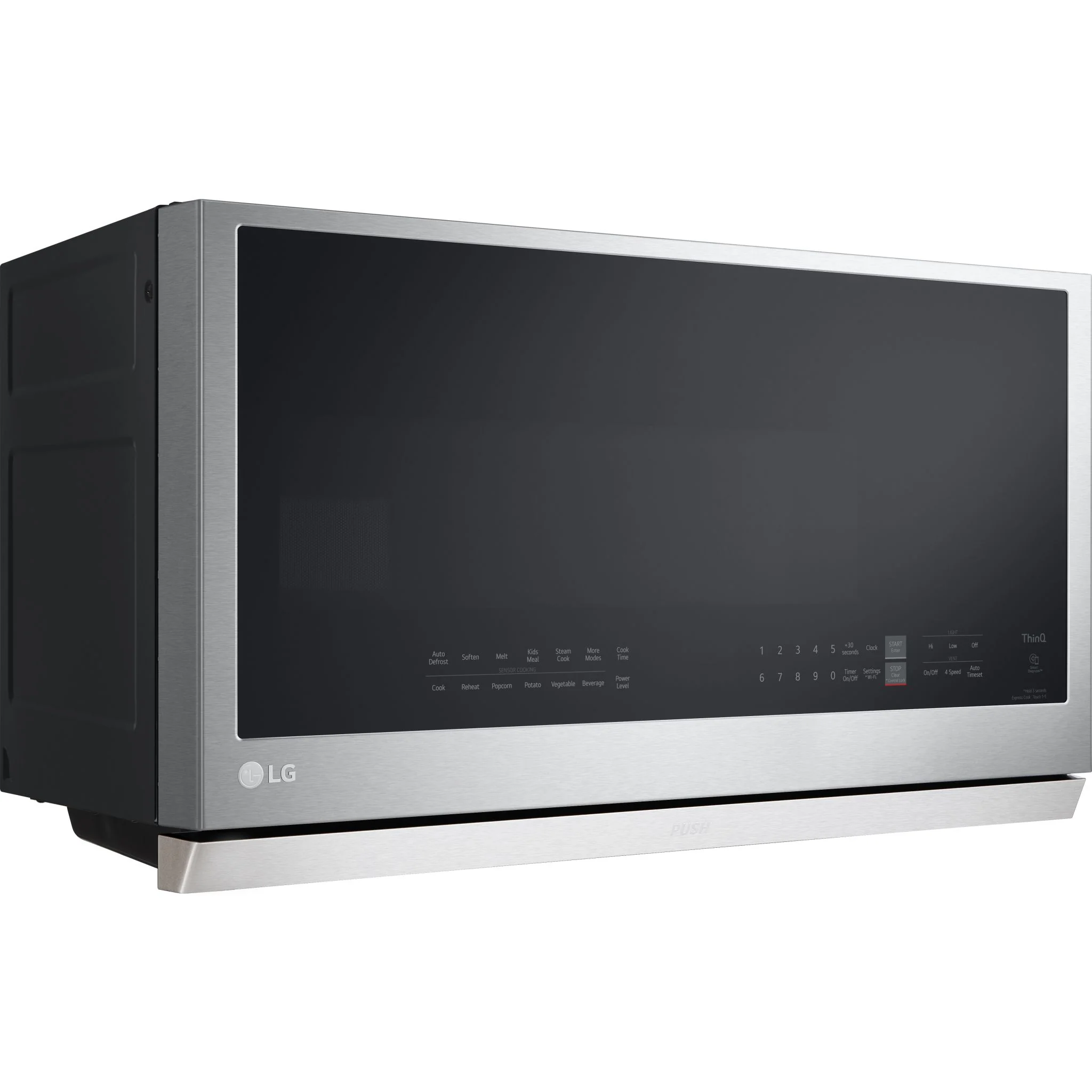 LG 2.1 cu. ft. Smart Over-the-Range Microwave with ExtendaVent®2.0 & EasyClean - Stainless (MVEL2137F) - Image 5