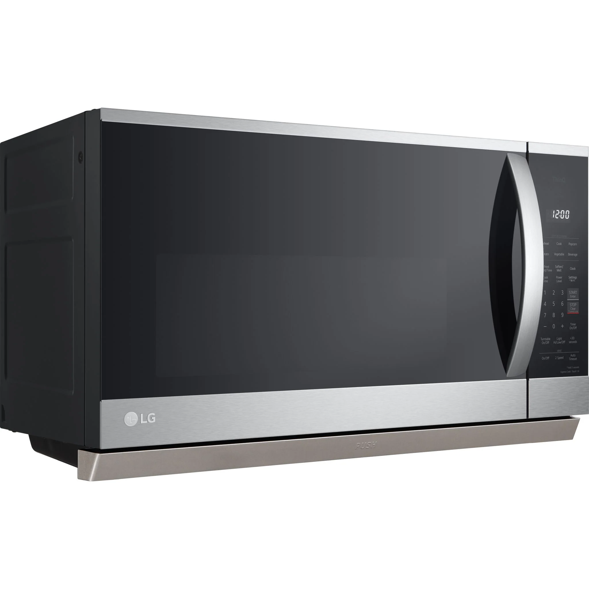 LG 2.1 cu. ft. Smart Over-the-Range Microwave with ExtendaVent® 2.0 - Stainless (MVEL2125F) - Image 3