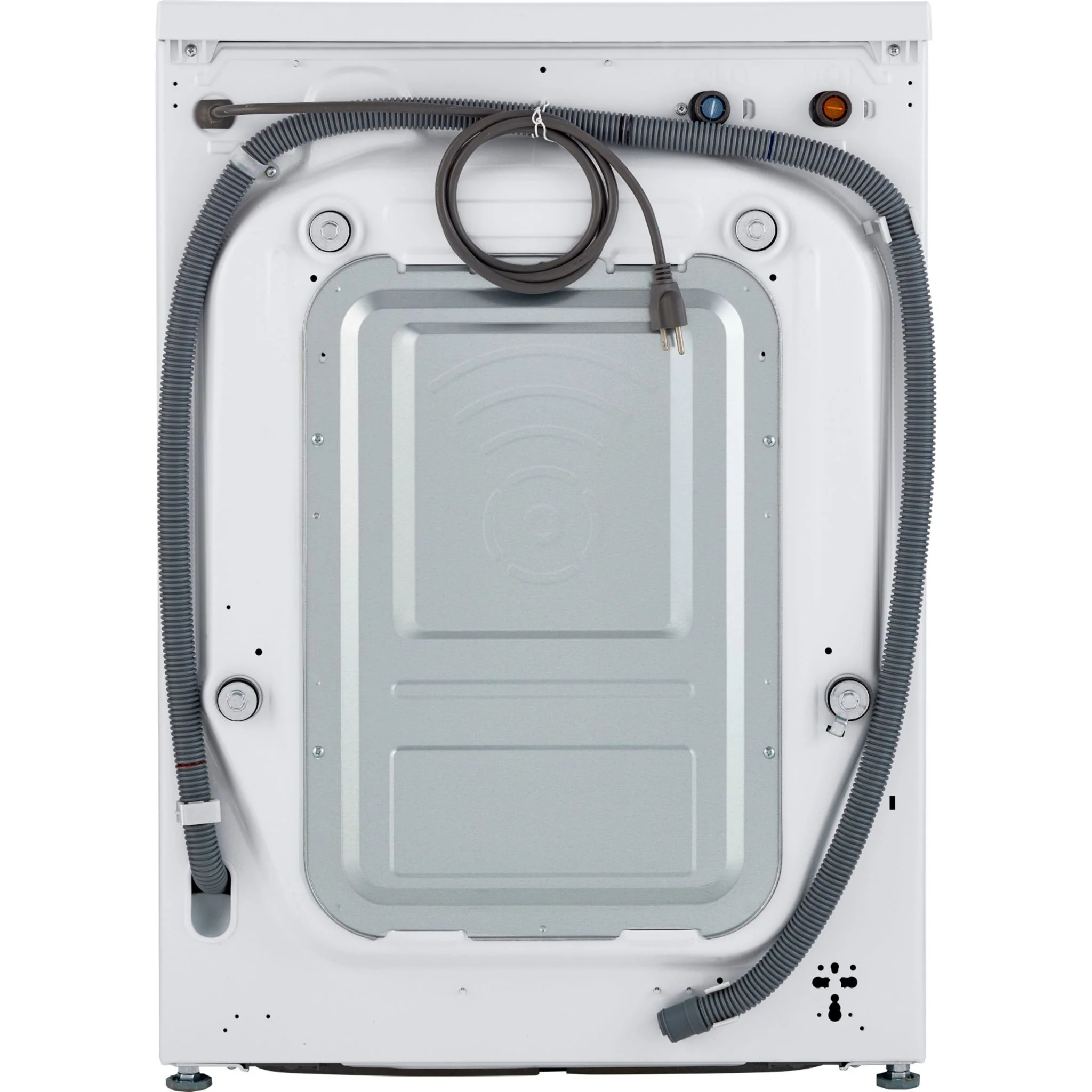 LG 2.6 cu.ft. Smart Compact Front Load Washer with Built-In Intelligence - White (WM1455HWA) - Image 11