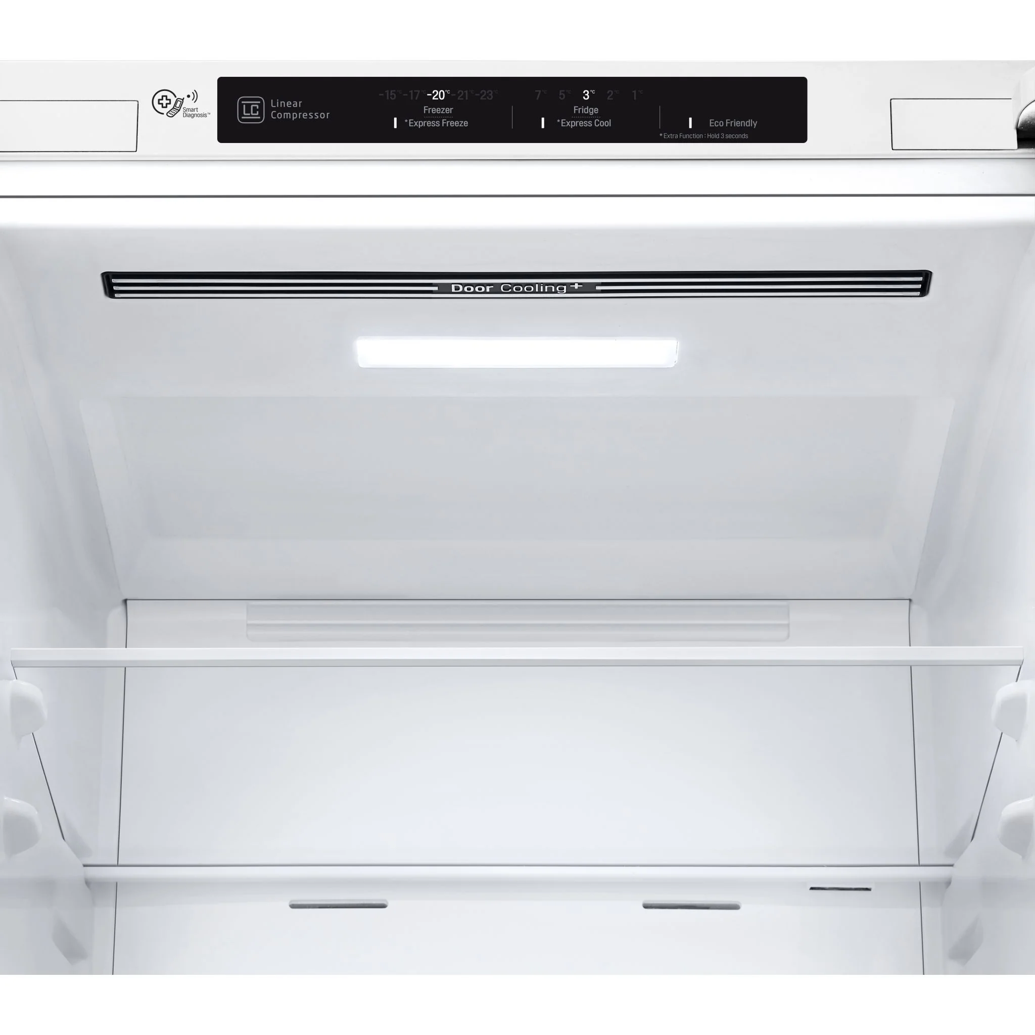 LG 24" Counter Depth Bottom Freezer Refrigerator with DoorCooling+, 12 cu. ft. - White (LBNC12231W) - Image 19