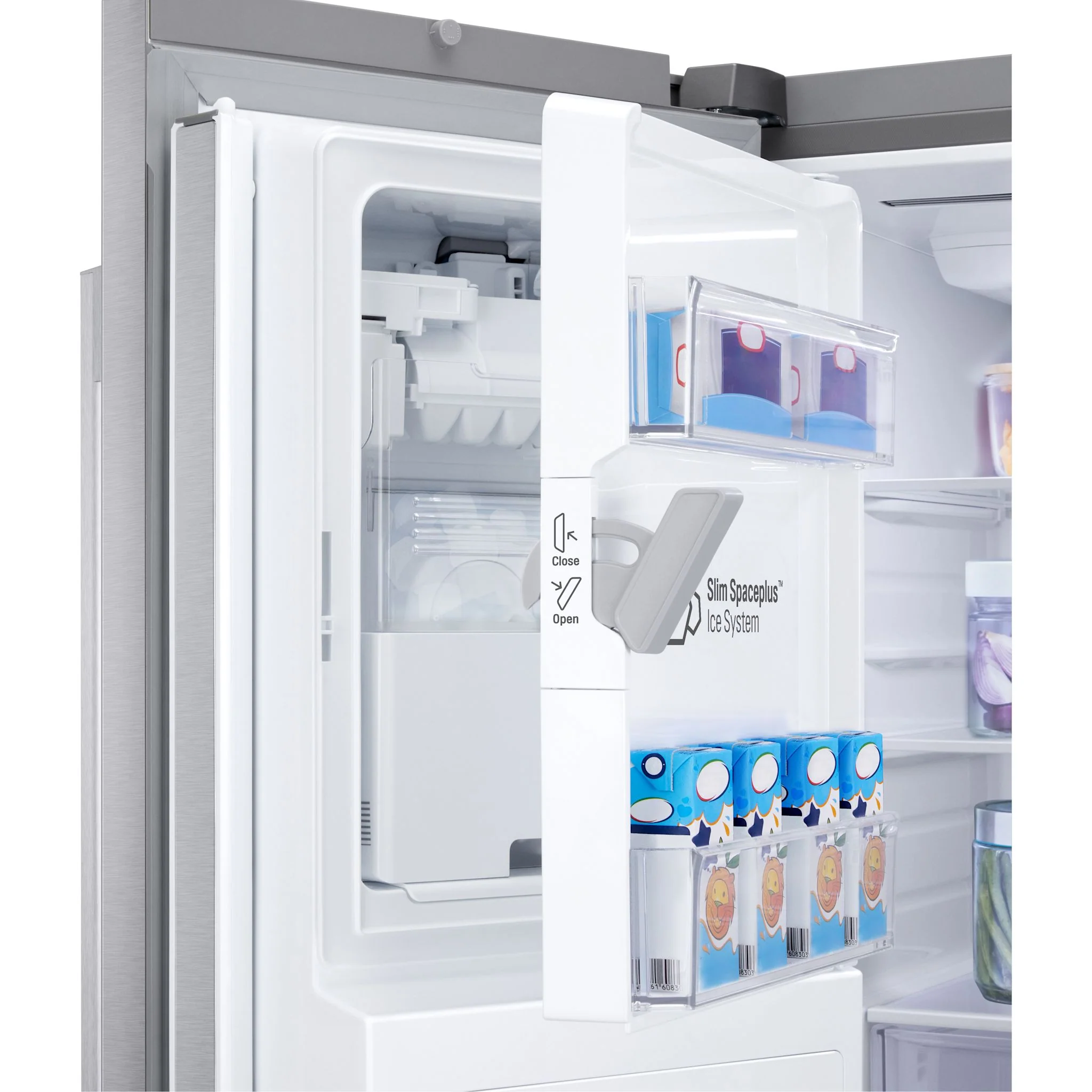 LG 24 cu.ft. French 3-Door Counter-Depth MAX™ Refrigerator with Zero Clearance - Stainless (LF24Z6530S) - Image 4