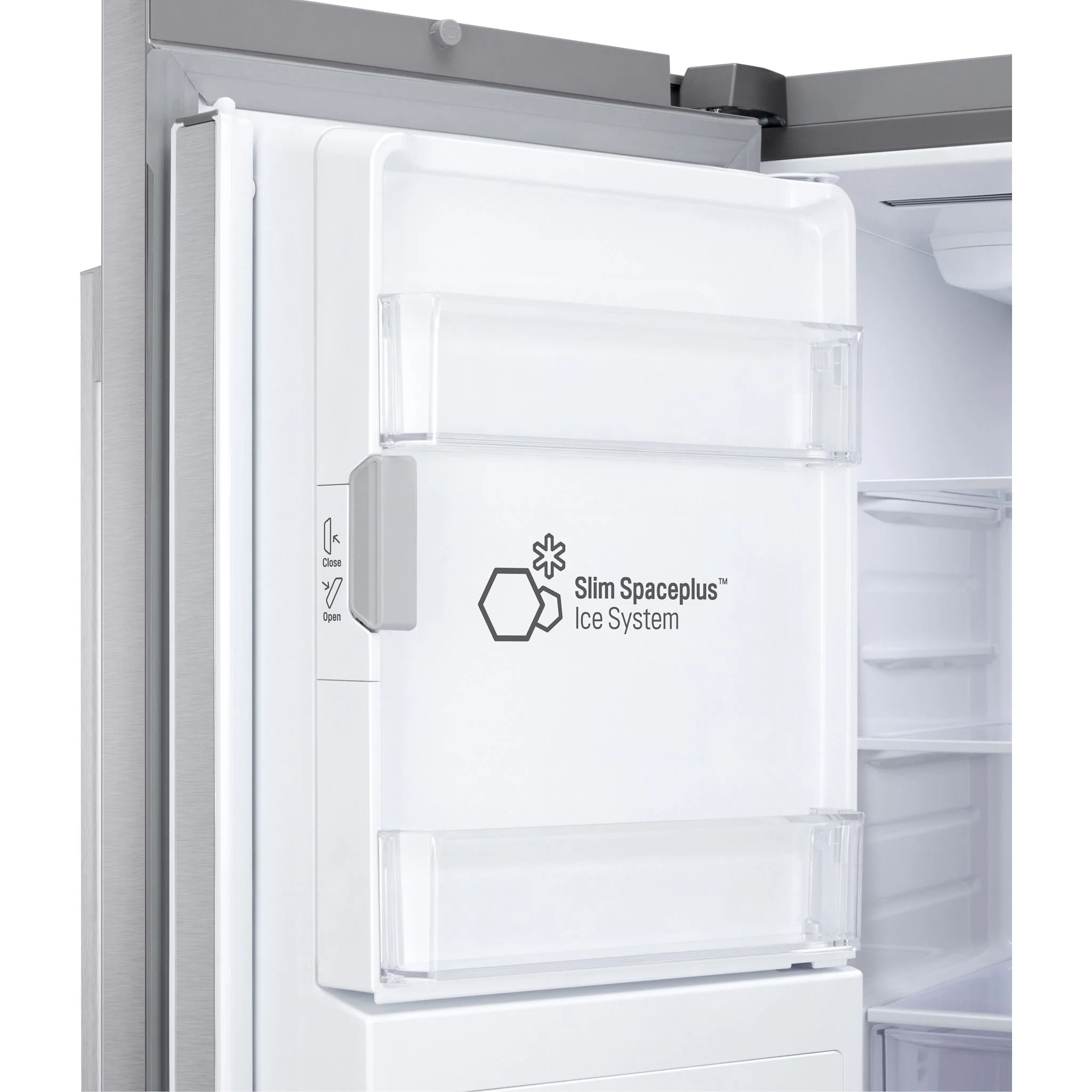 LG 24 cu.ft. French 3-Door Counter-Depth MAX™ Refrigerator with Zero Clearance - Stainless (LF24Z6530S) - Image 5