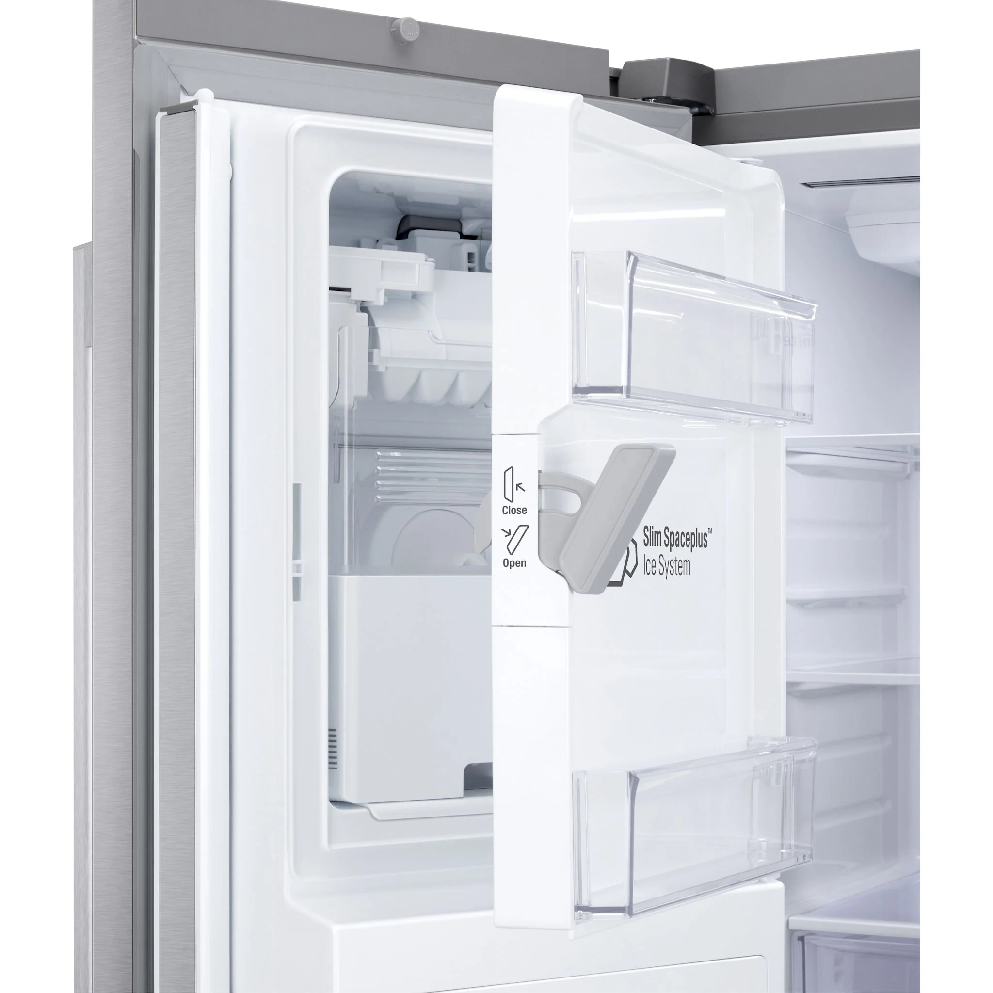 LG 24 cu.ft. French 3-Door Counter-Depth MAX™ Refrigerator with Zero Clearance - Stainless (LF24Z6530S) - Image 6