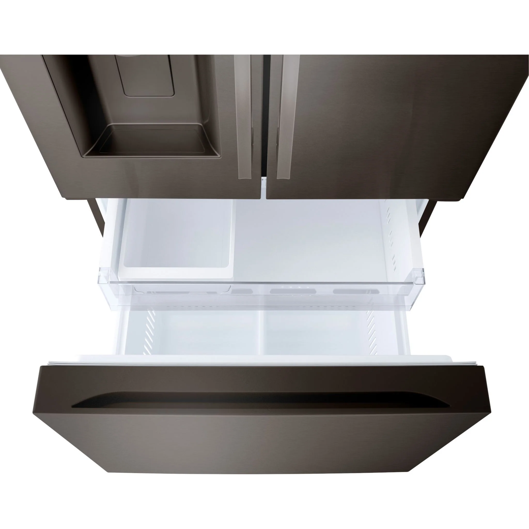 LG 25 cu. ft. 3-Door French Door Refrigerator - PrintProof® Black Stainless Steel (LF25H6330D) - Image 11