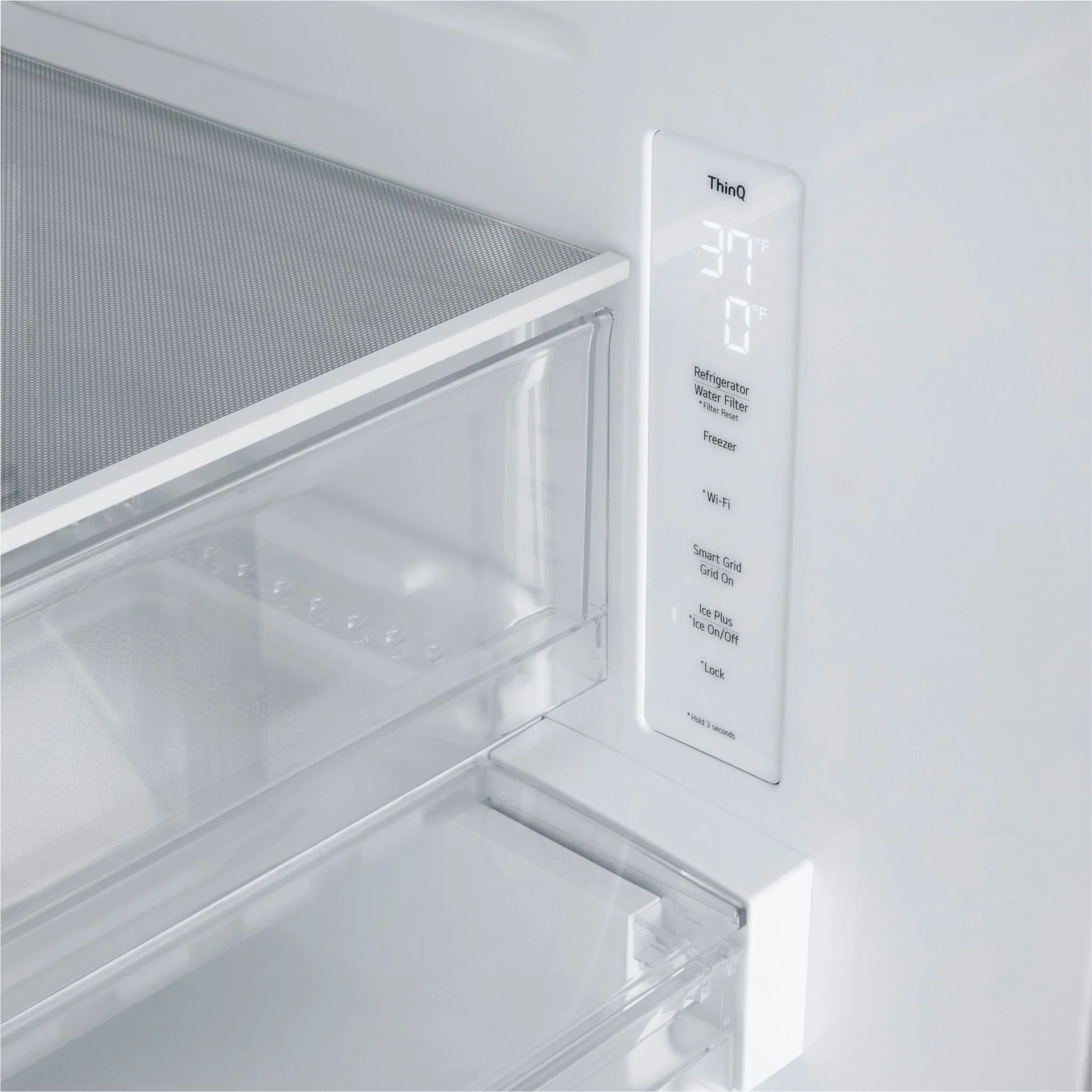 LG 25 cu. ft. 3-Door French Door Refrigerator - PrintProof® Black Stainless Steel (LF25H6330D) - Image 15
