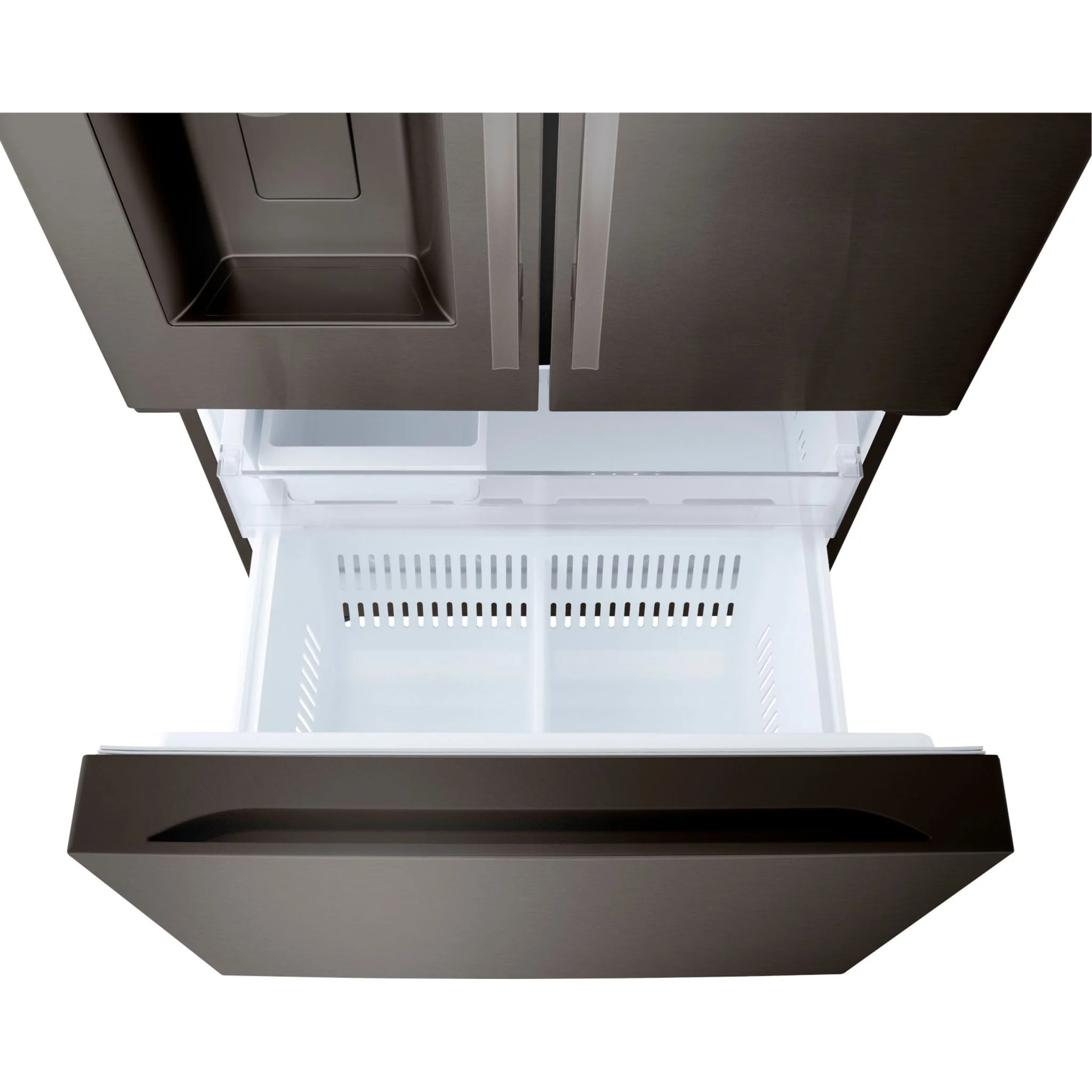 LG 25 cu. ft. 3-Door French Door Refrigerator - PrintProof® Black Stainless Steel (LF25H6330D) - Image 21