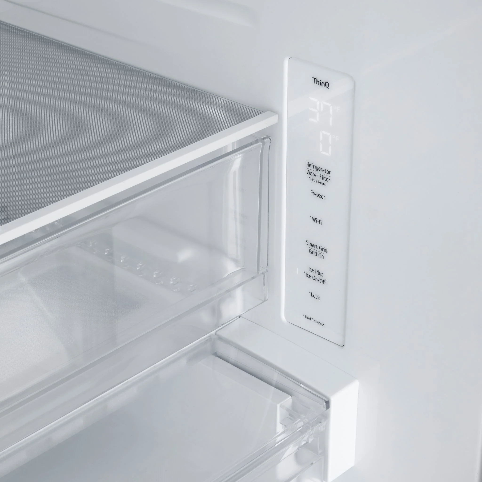 LG 25 cu. ft. French 3-Door Standard-Depth Refrigerator with Dual Ice Makers - Stainless (LF25S6330S) - Image 8