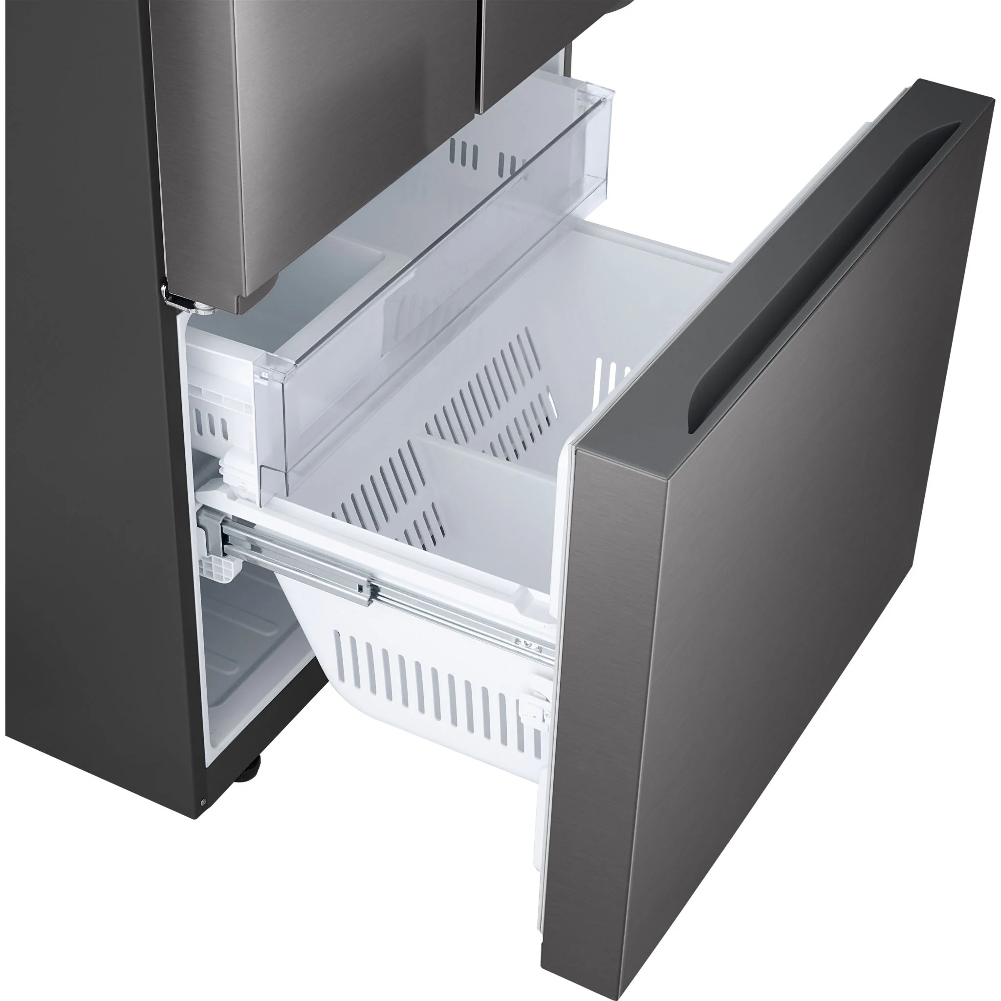 LG 25 cu. ft. French 3-Door Standard-Depth Refrigerator with Single Ice Maker - Black Stainless (LF25S6200D) - Image 12