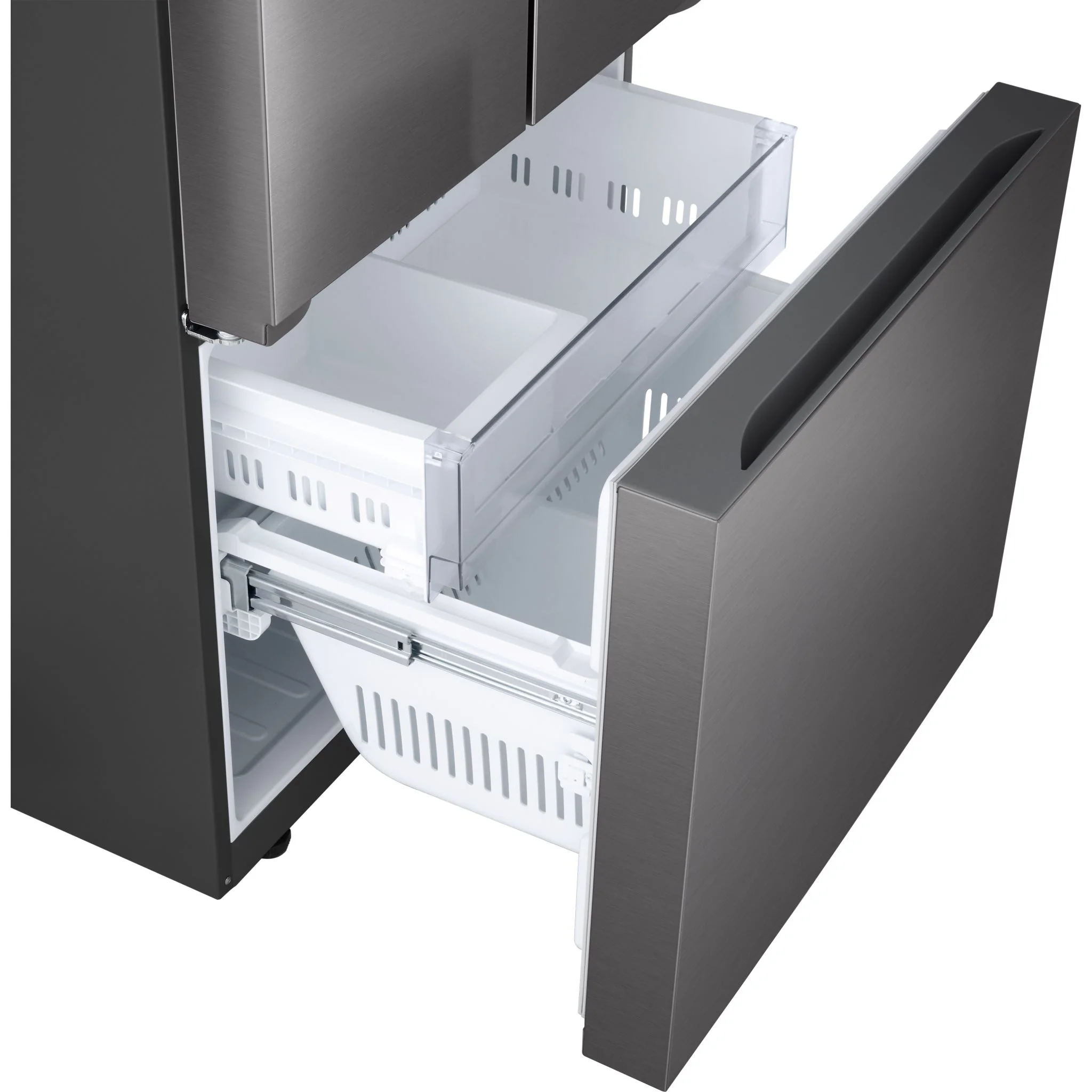 LG 25 cu. ft. French 3-Door Standard-Depth Refrigerator with Single Ice Maker - Black Stainless (LF25S6200D) - Image 13