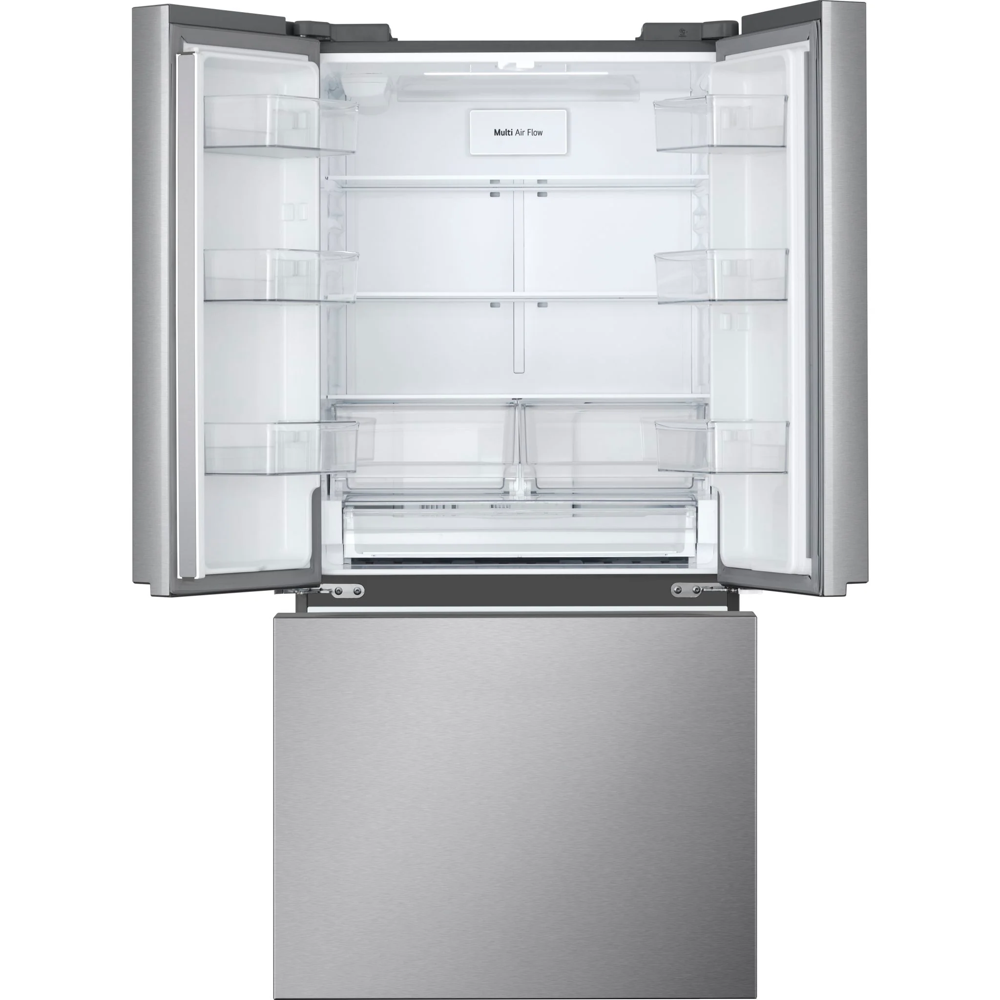 LG 25 cu. ft. French 3-Door Standard-Depth Refrigerator with Single Ice Maker - Stainless (LF25S6200S) - Image 4