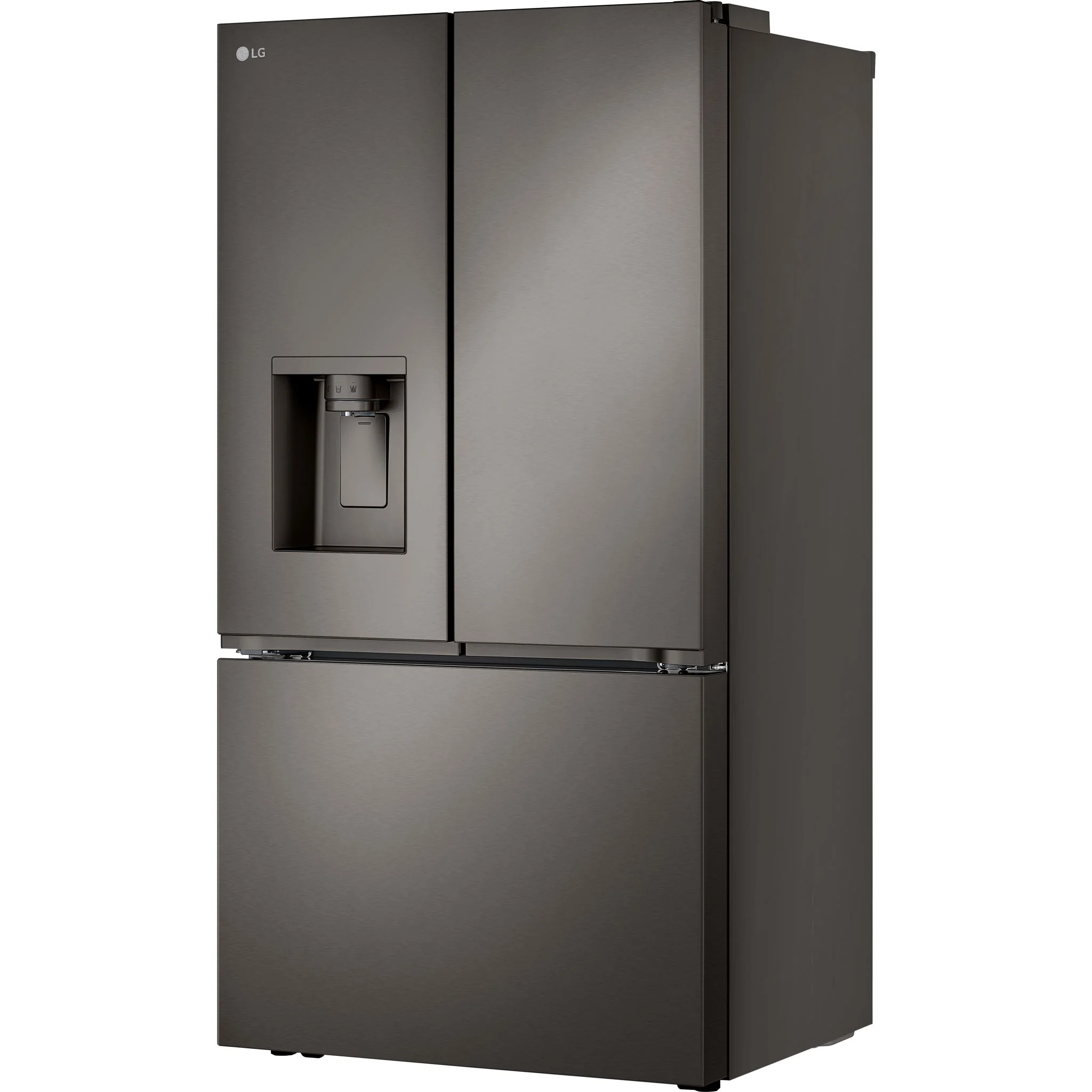 LG 26 cu. ft. Smart Counter-Depth MAX™ French Door Refrigerator with Four Types of Ice - Stainless (LRYXC2606D) - Image 3