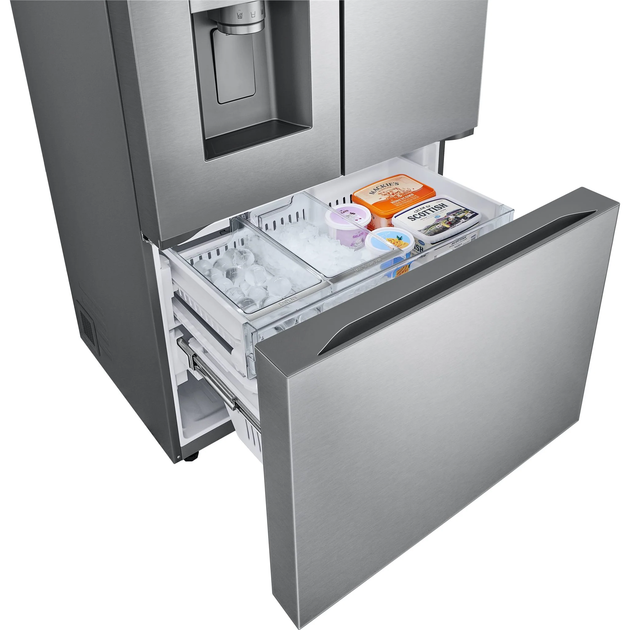 LG 26 cu. ft. Smart Counter-Depth MAX™ French Door Refrigerator with Four Types of Ice - Stainless (LRYXC2606S) - Image 21