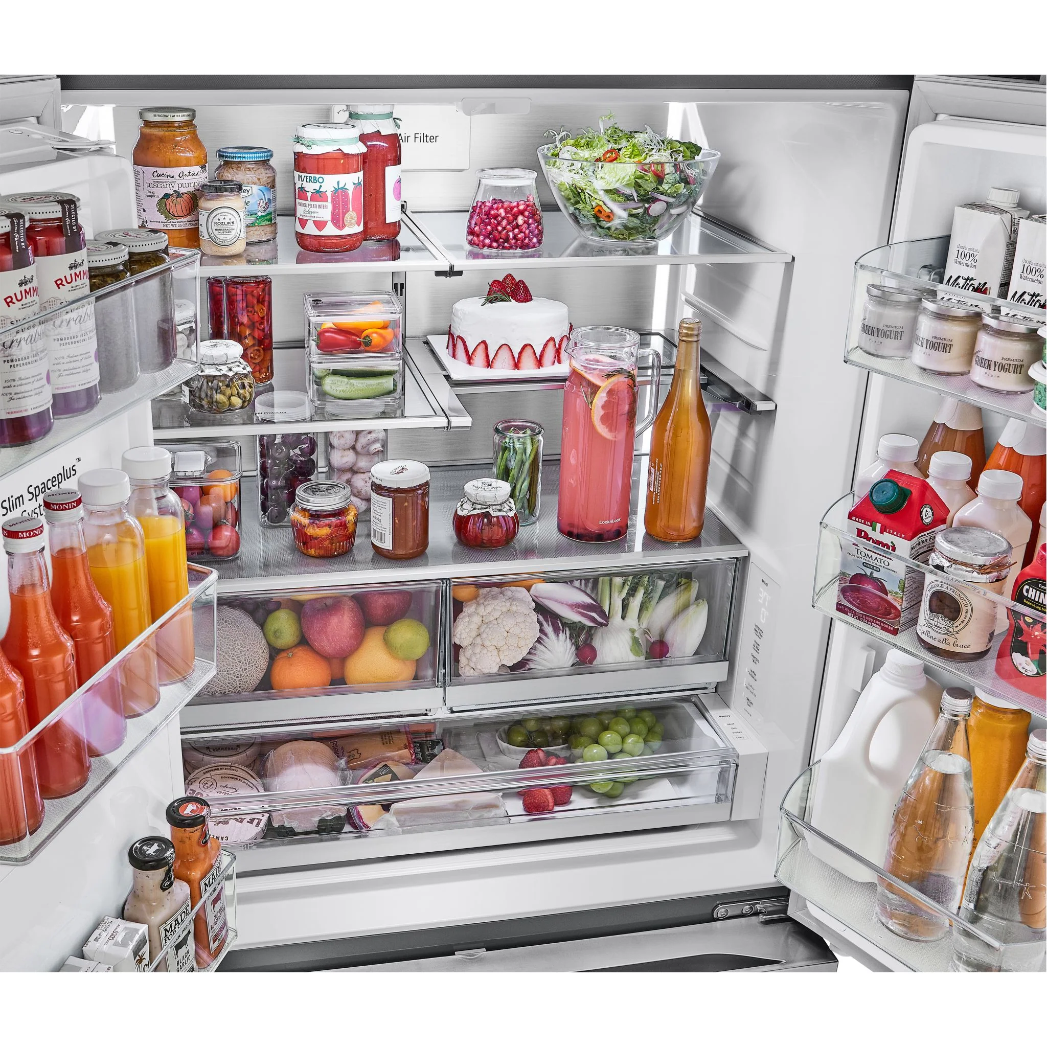 LG 26 cu. ft. Smart Counter-Depth MAX™ French Door Refrigerator with Four Types of Ice - Stainless (LRYXC2606S) - Image 35