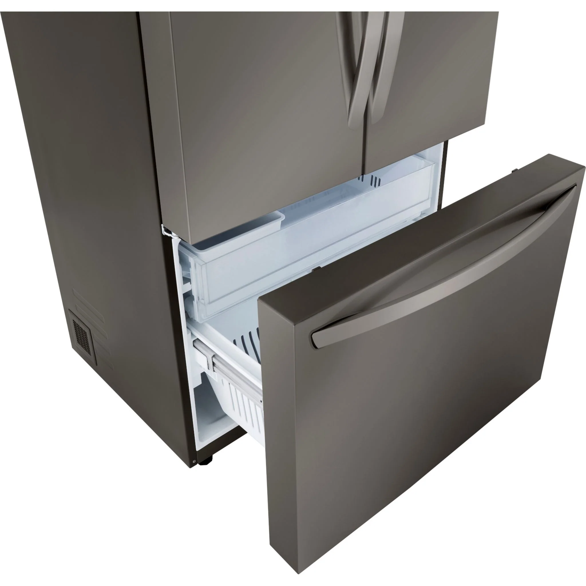LG 27 cu. ft. Smart Counter-Depth MAX™ French Door Refrigerator - Black stainless (LRFLC2706D) - Image 11