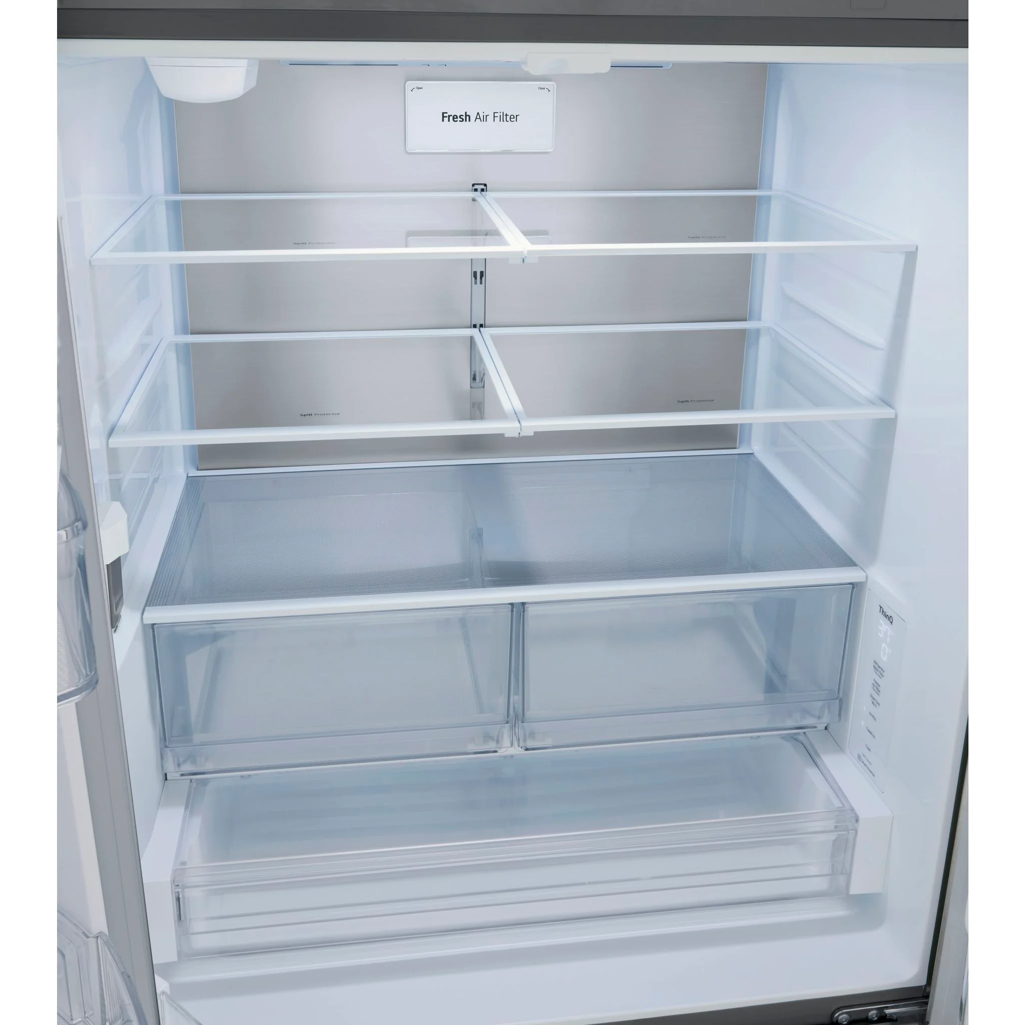 LG 27 cu. ft. Smart Counter-Depth MAX™ French Door Refrigerator - Stainless (LRFLC2706S) - Image 9