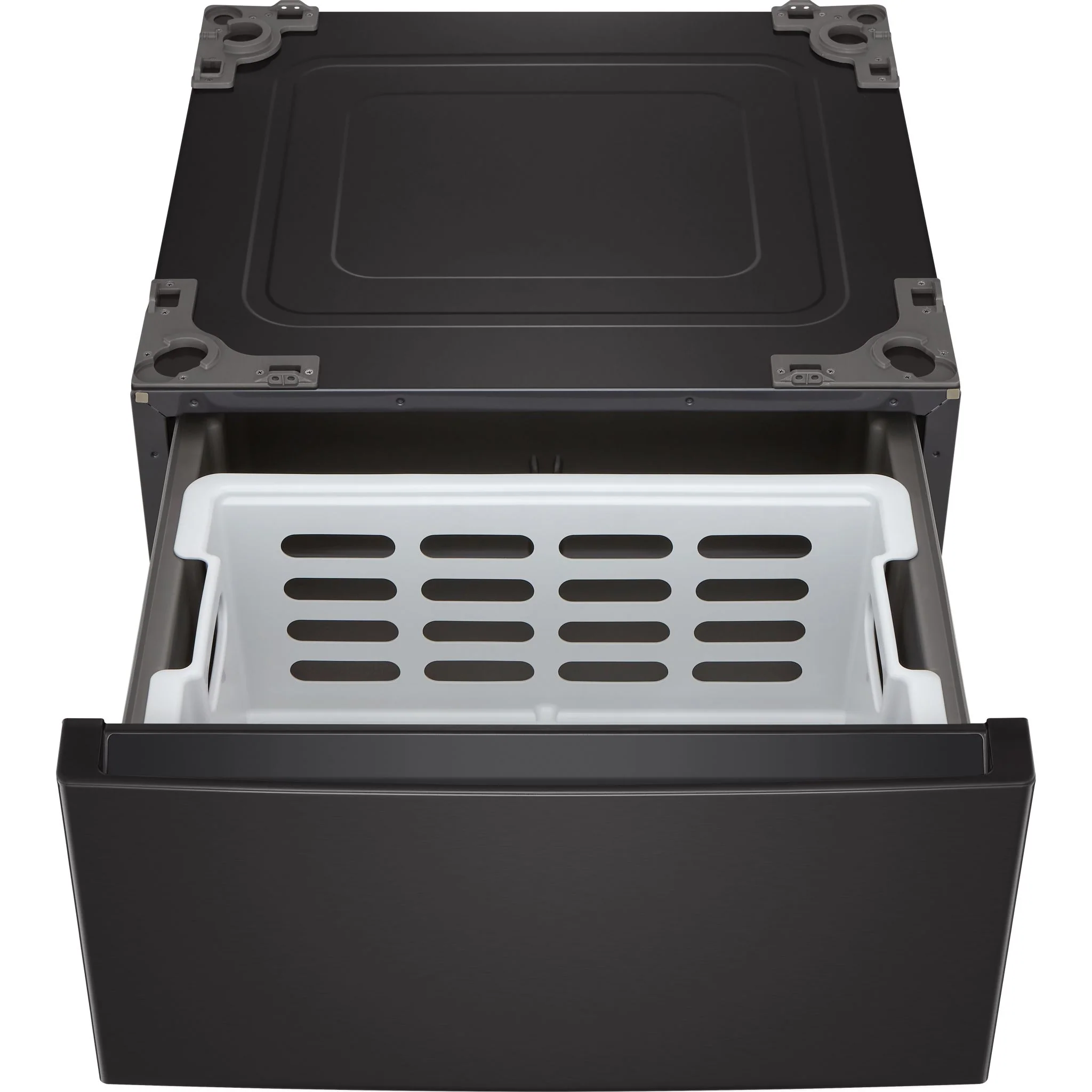 LG 27" Laundry Pedestal - Black Steel (WDP6B) - Image 3