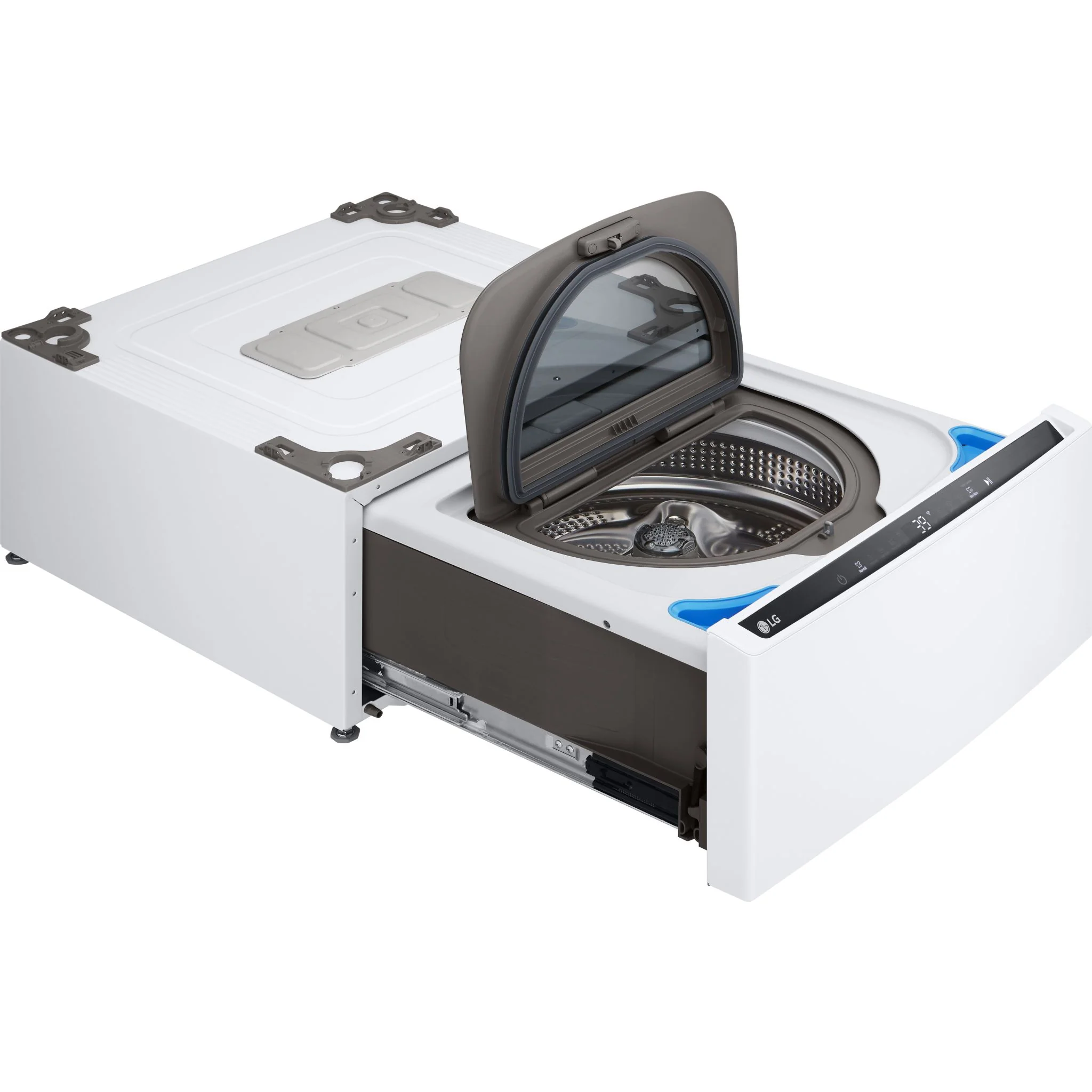 LG 27'' LG SideKick™ Pedestal Washer - White (WD300CW) - Image 7