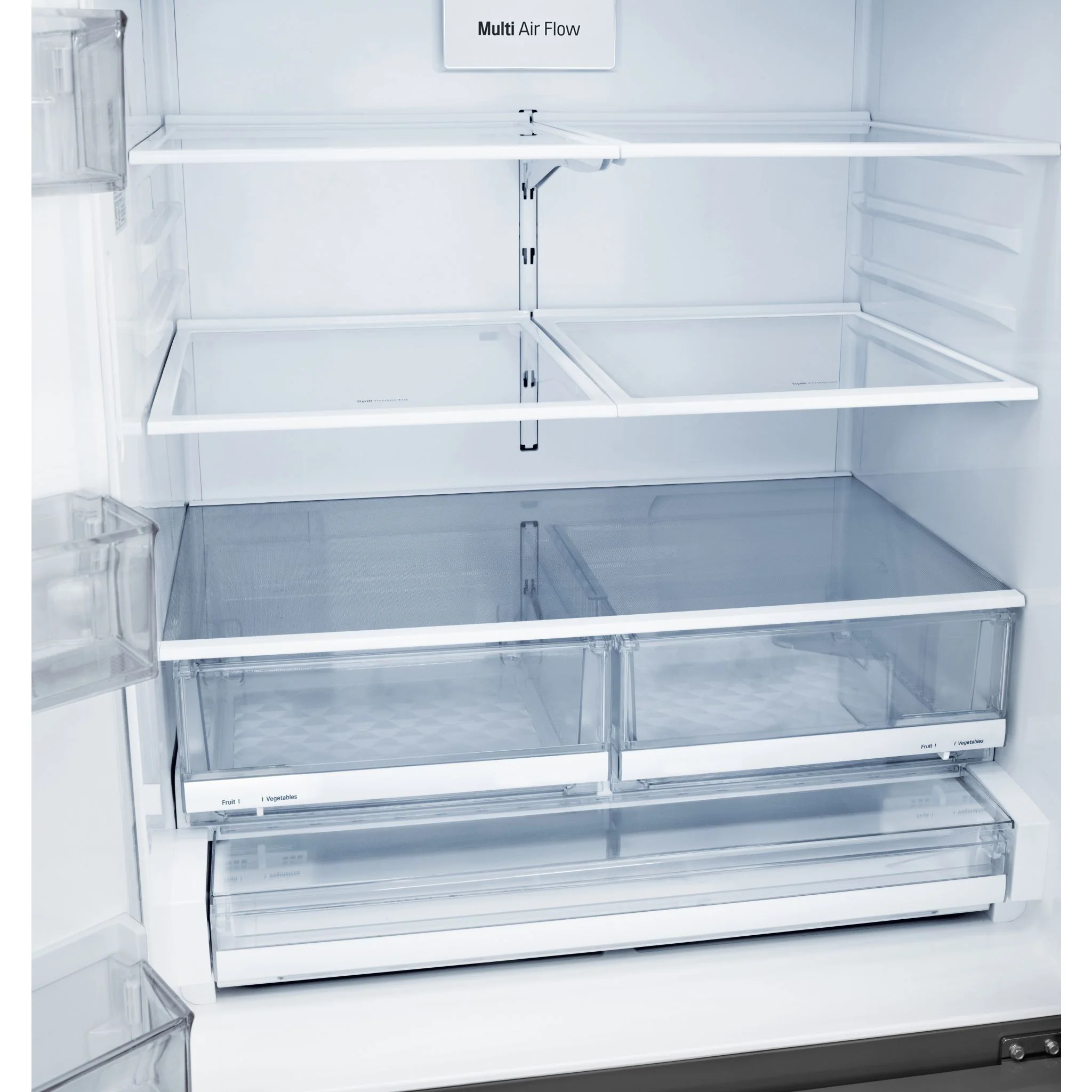 LG 28 cu.ft 3 Door French Door, Standard Depth Refrigerator with Dual Ice Makers - Stainless (LHFS28XBS) - Image 14