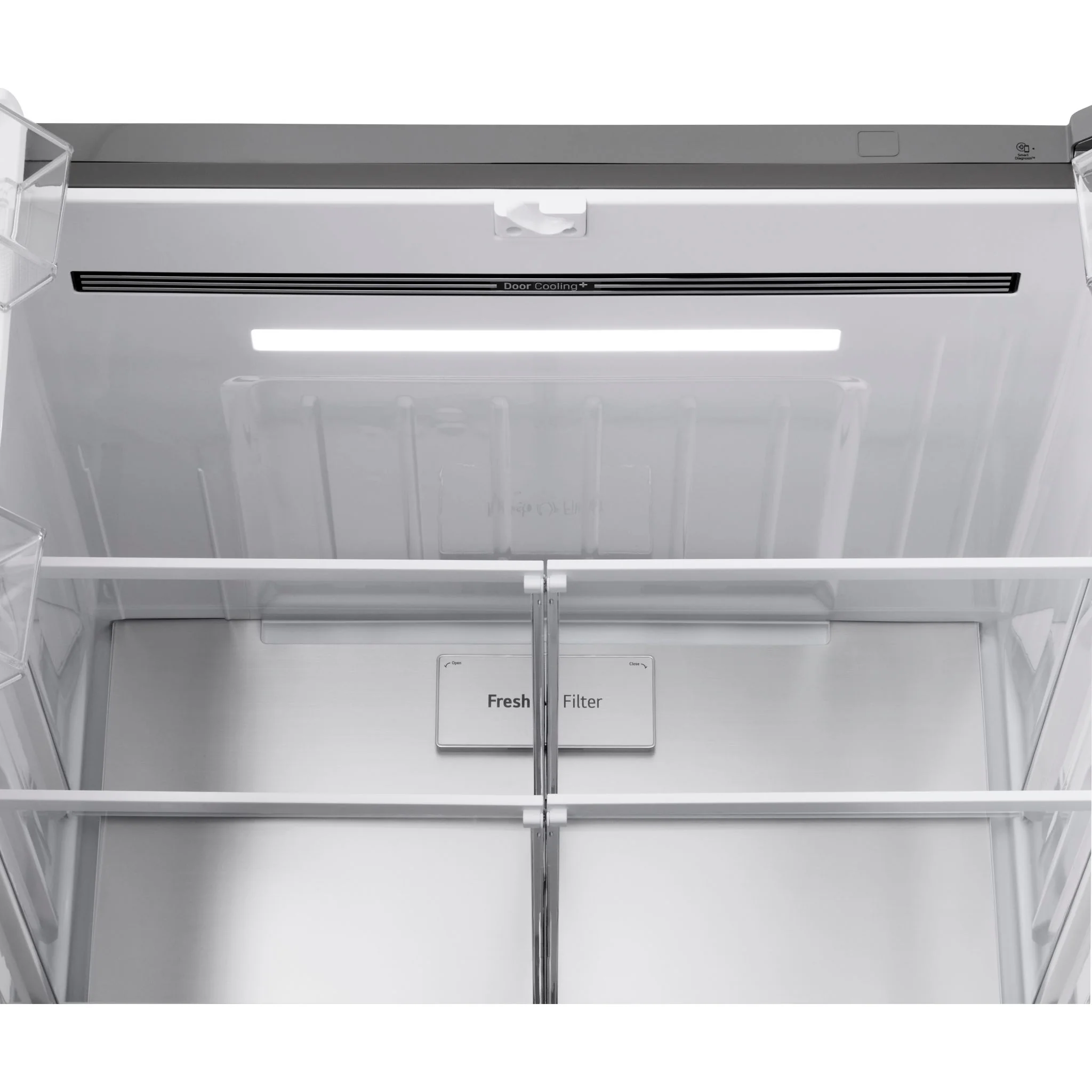 LG 29 cu. ft. Smart Standard-Depth MAX™ 4-Door French Door Refrigerator with Full-Convert Drawer - Stainless (LF29S8330S) - Image 15