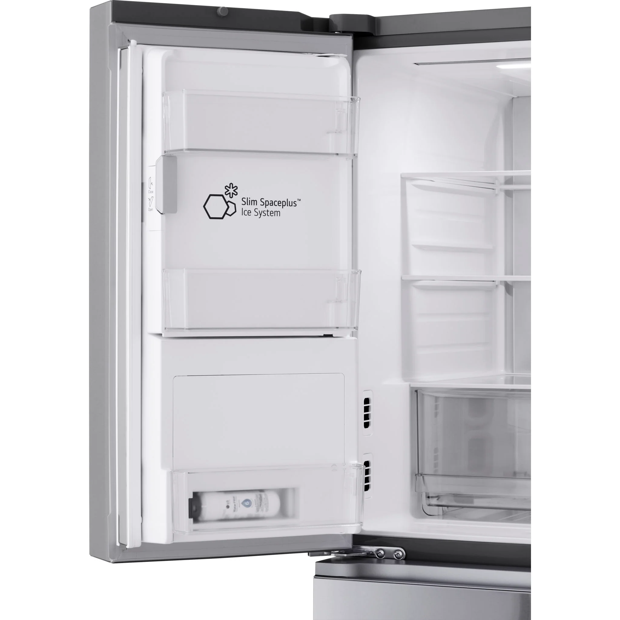 LG 29 cu. ft. Smart Standard-Depth MAX™ 4-Door French Door Refrigerator with Full-Convert Drawer - Stainless (LF29S8330S) - Image 16