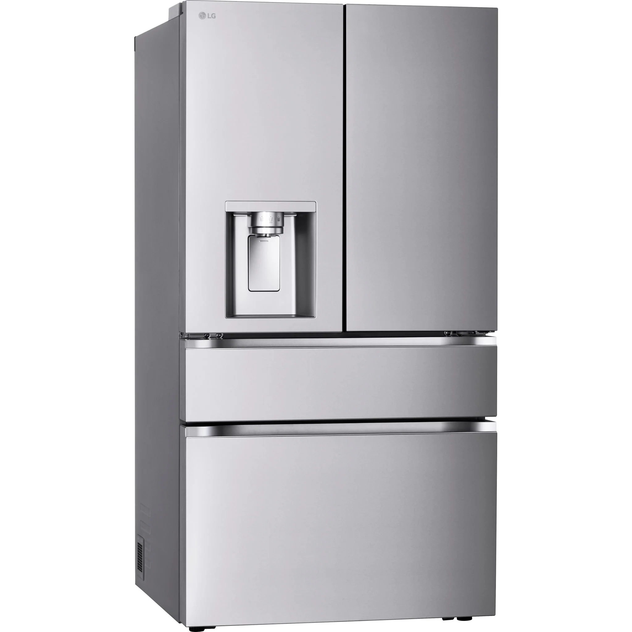 LG 29 cu. ft. Smart Standard-Depth MAX™ 4-Door French Door Refrigerator with Full-Convert Drawer - Stainless (LF29S8330S) - Image 2