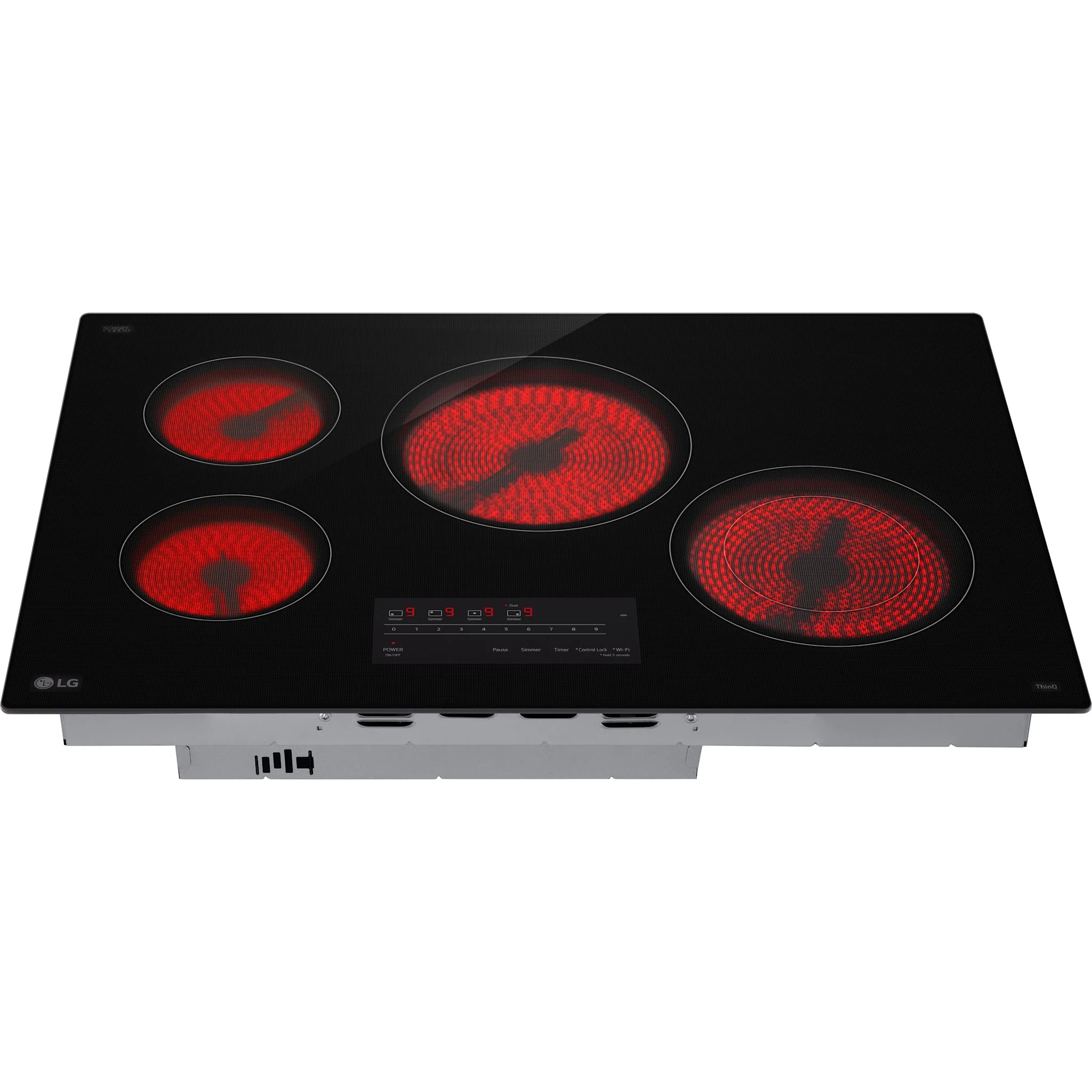 LG 30" Cooktop (CBEW3013BE) - Black Ceran Glass - Image 6