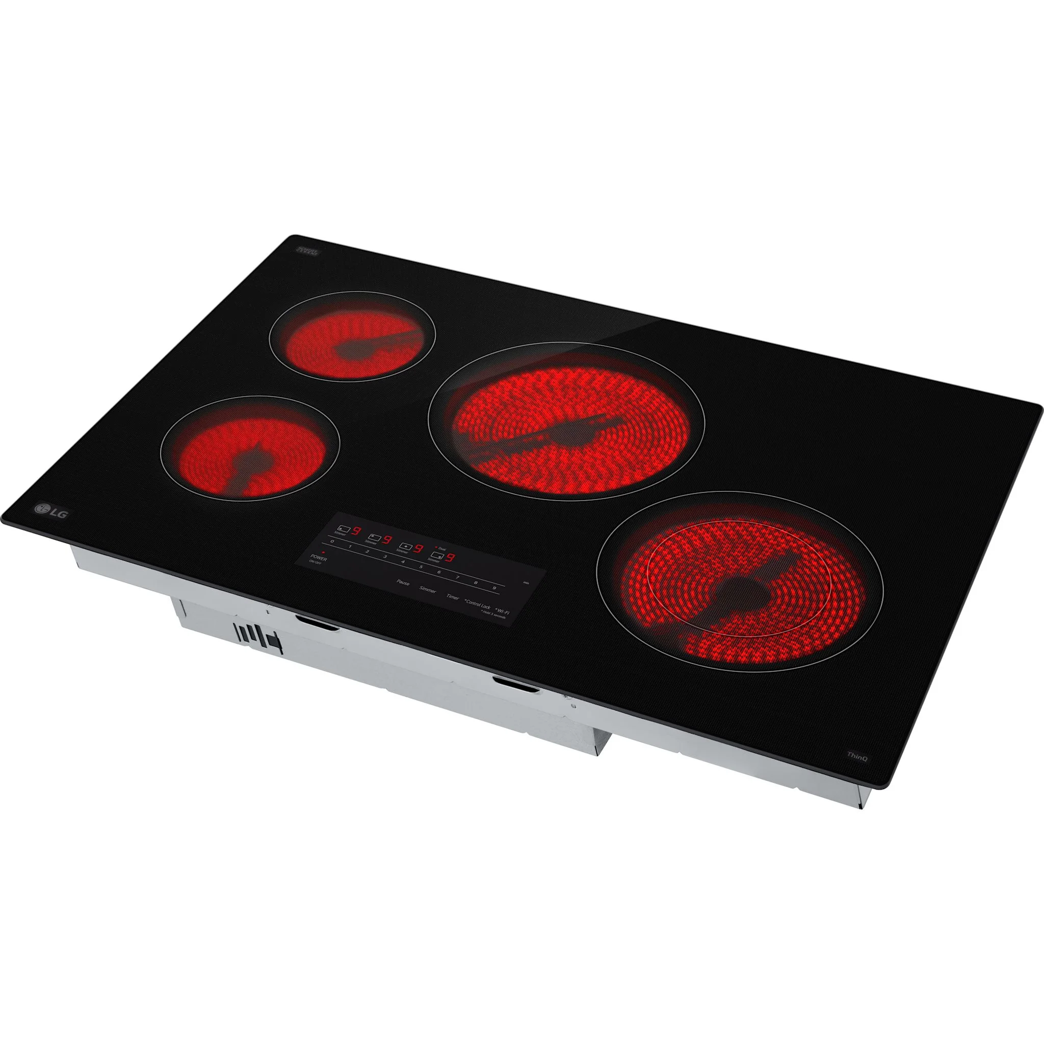 LG 30" Cooktop (CBEW3013BE) - Black Ceran Glass - Image 7