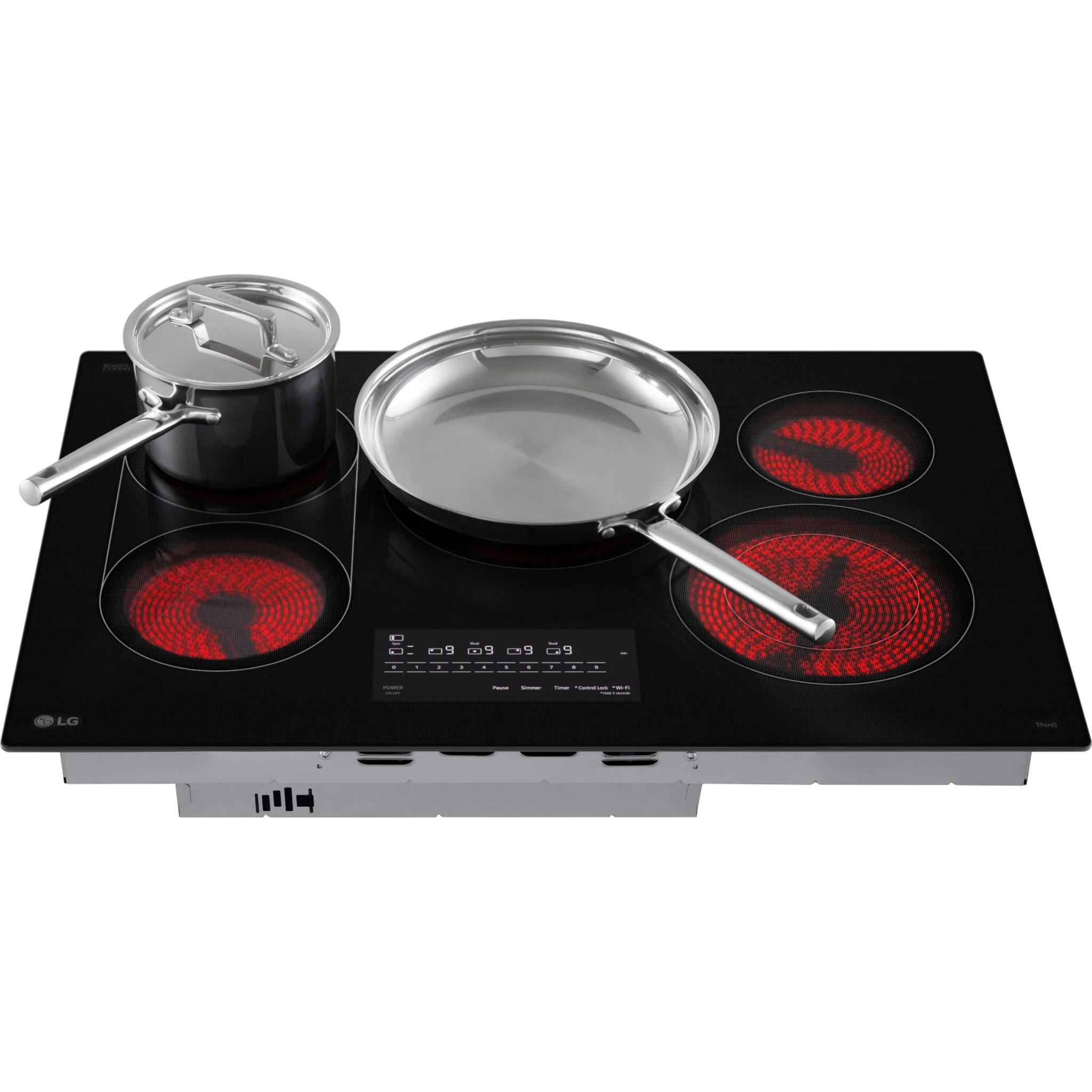 LG 30" Cooktop (CBEW3017BE) - Black Ceran Glass - Image 7