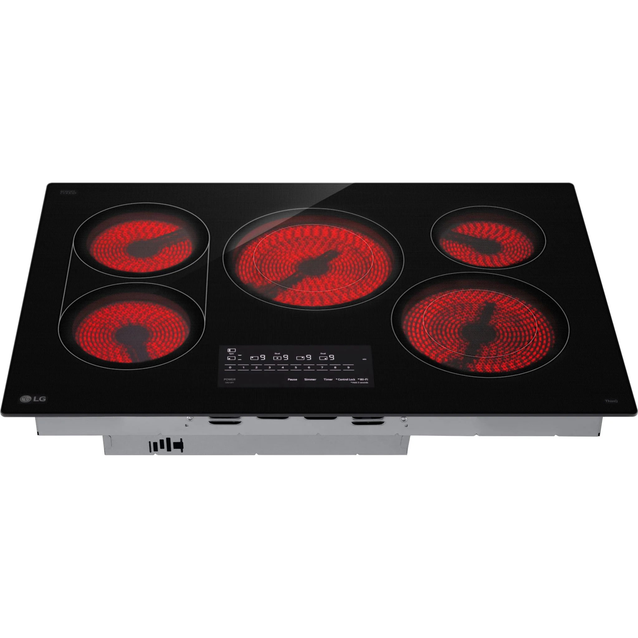 LG 30" Cooktop (CBEW3017BE) - Black Ceran Glass - Image 8