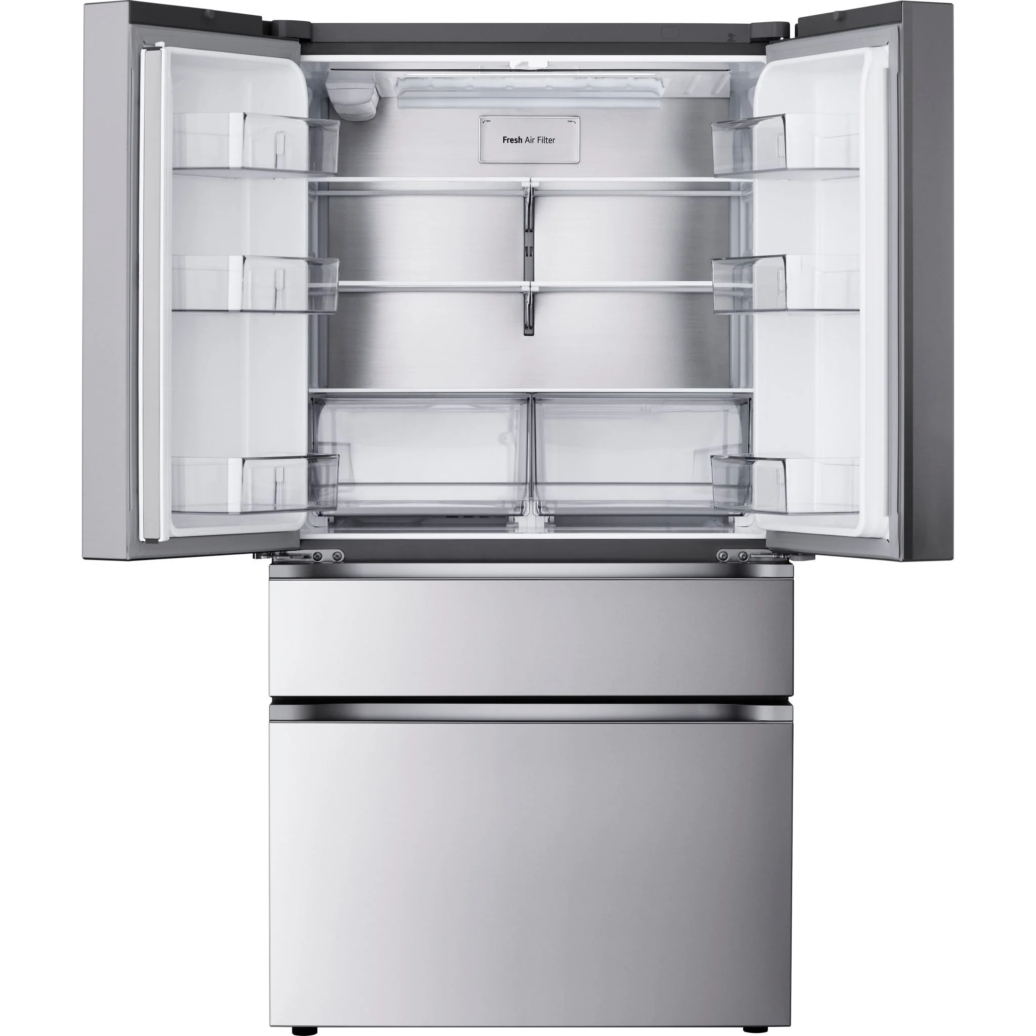 LG 30 cu. ft. Smart Standard-Depth MAX™ 4-Door French Door Refrigerator with Full-Convert Drawer - Stainless (LF30S8210S) - Image 7
