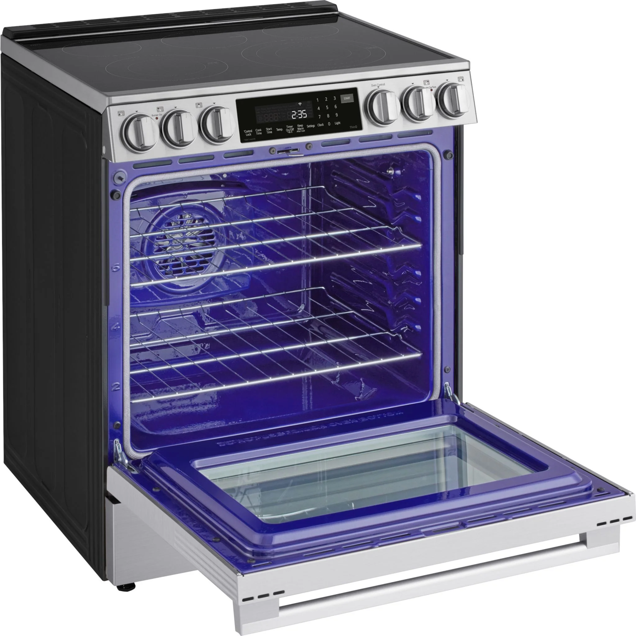 LG 30" Easy Clean Range (LSEL6337XE) - PrintProof™ Stainless Steel - Image 11