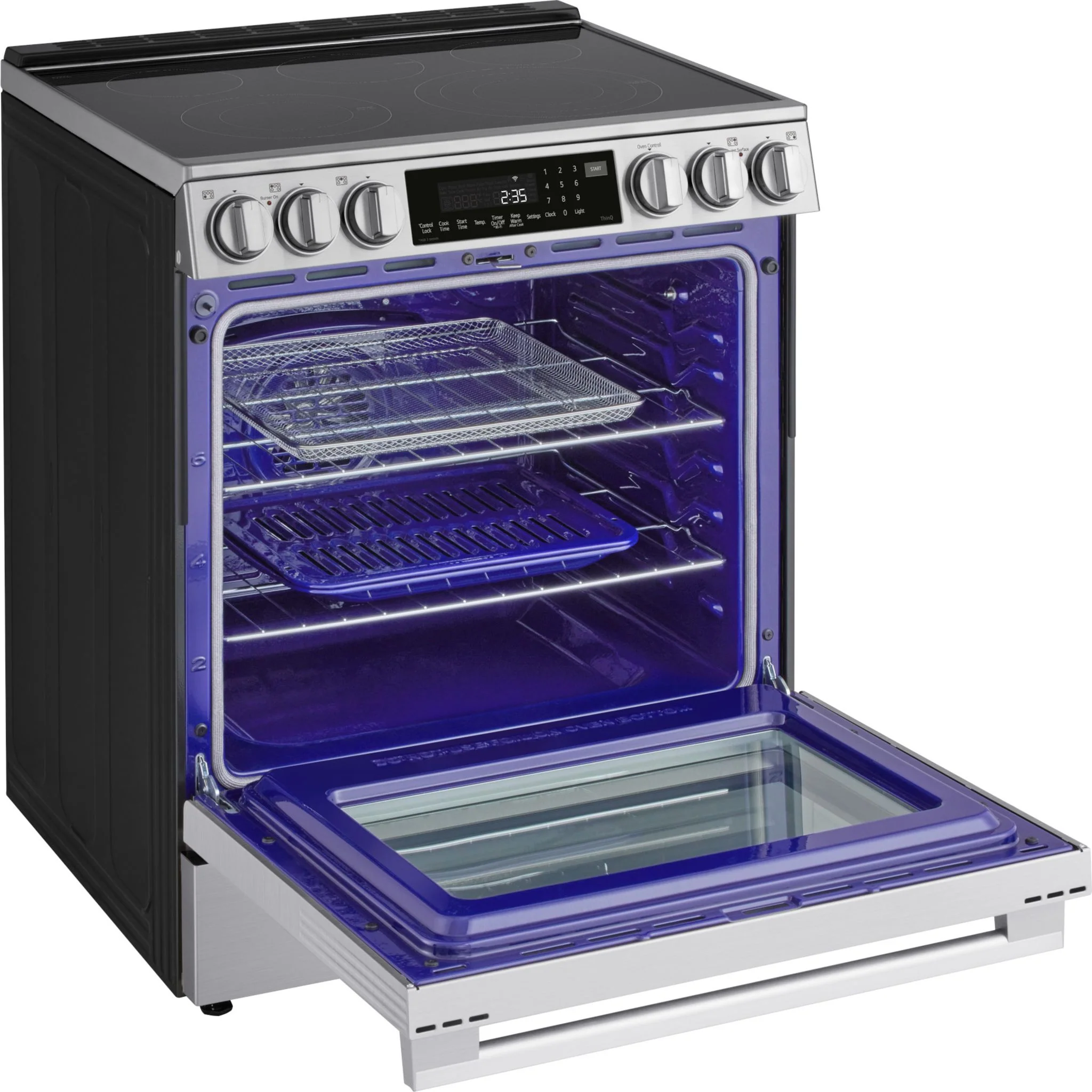 LG 30" Easy Clean Range (LSEL6337XE) - PrintProof™ Stainless Steel - Image 12