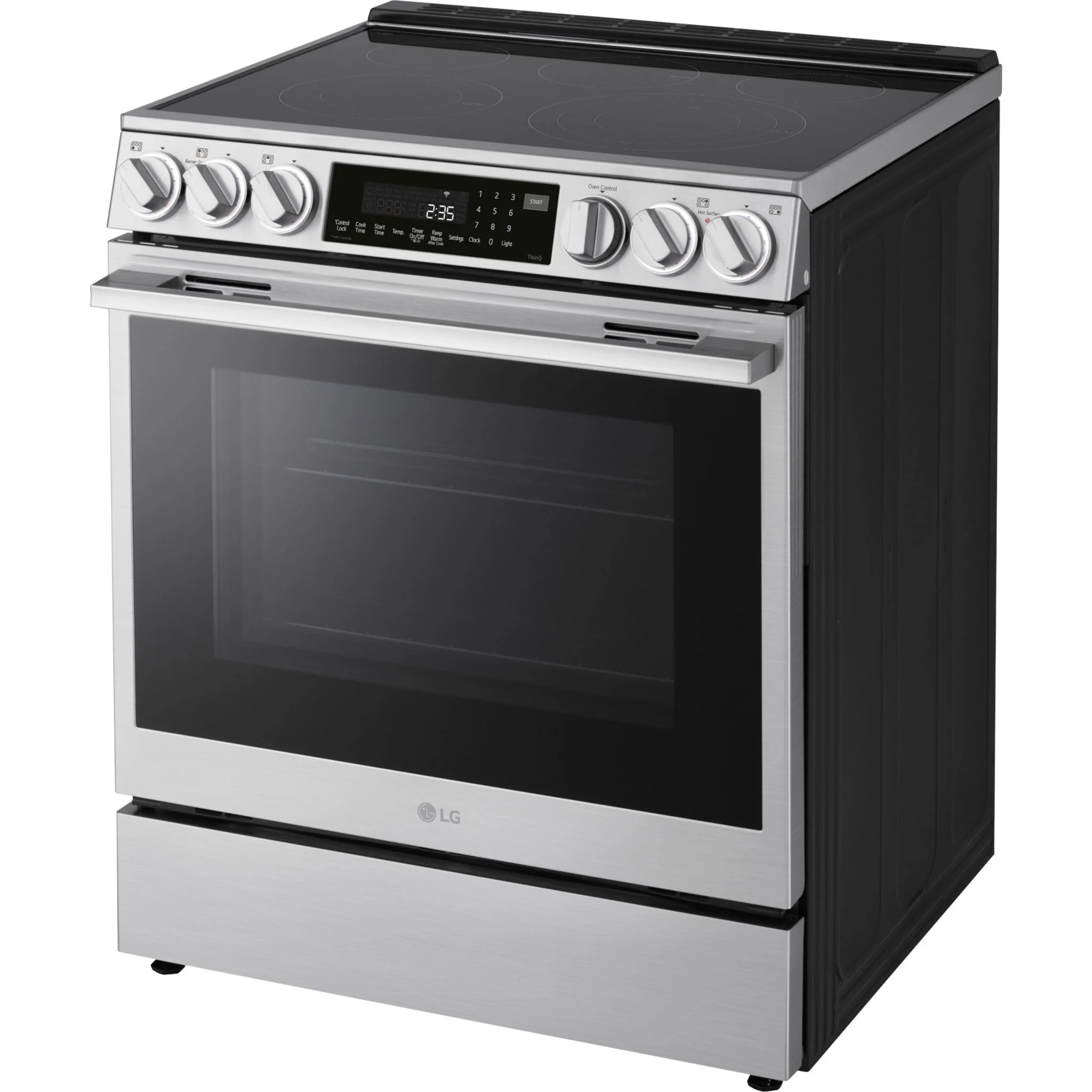 LG 30" Easy Clean Range (LSEL6337XE) - PrintProof™ Stainless Steel - Image 3