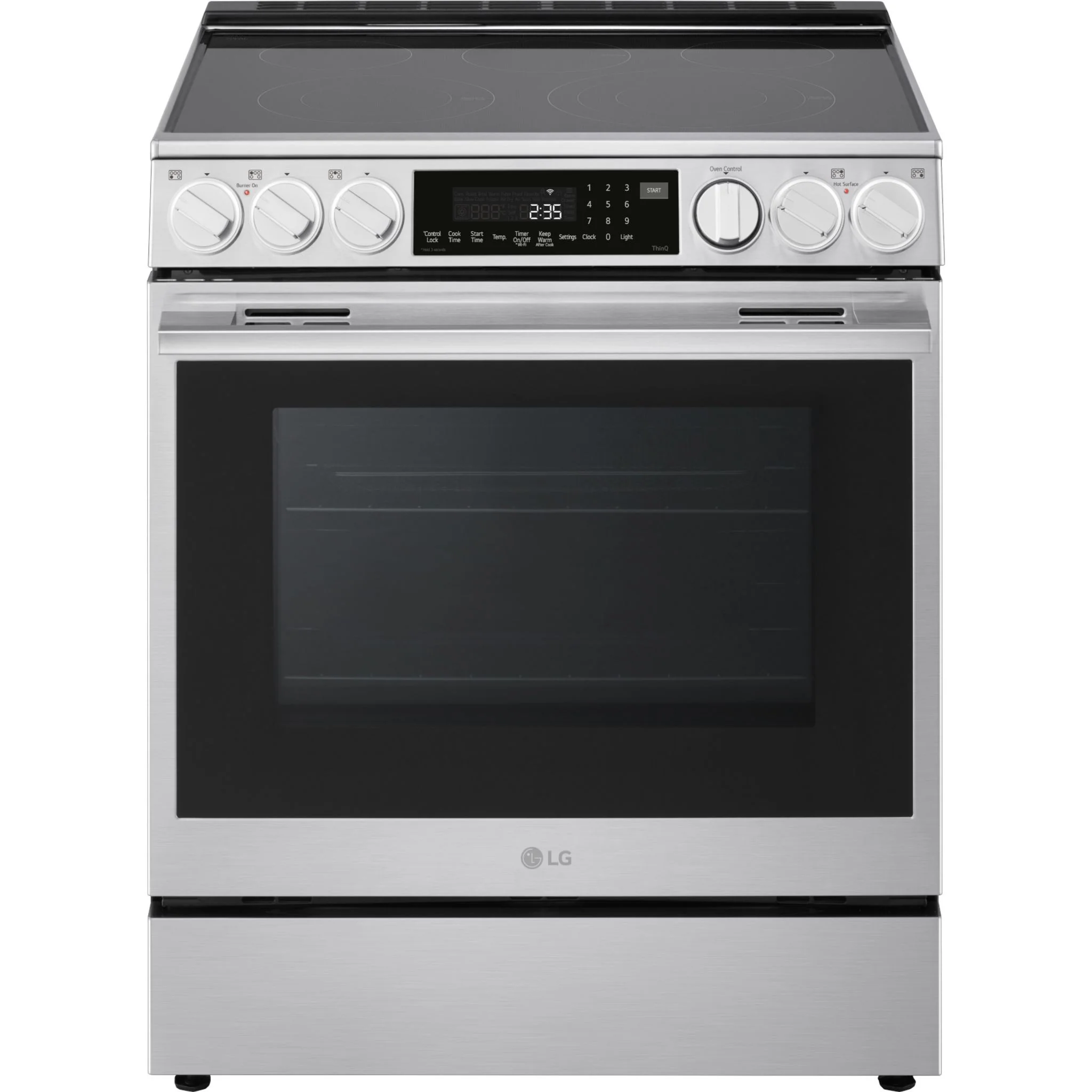 LG 30" Easy Clean Range (LSEL6337XE) - PrintProof™ Stainless Steel - Image 5