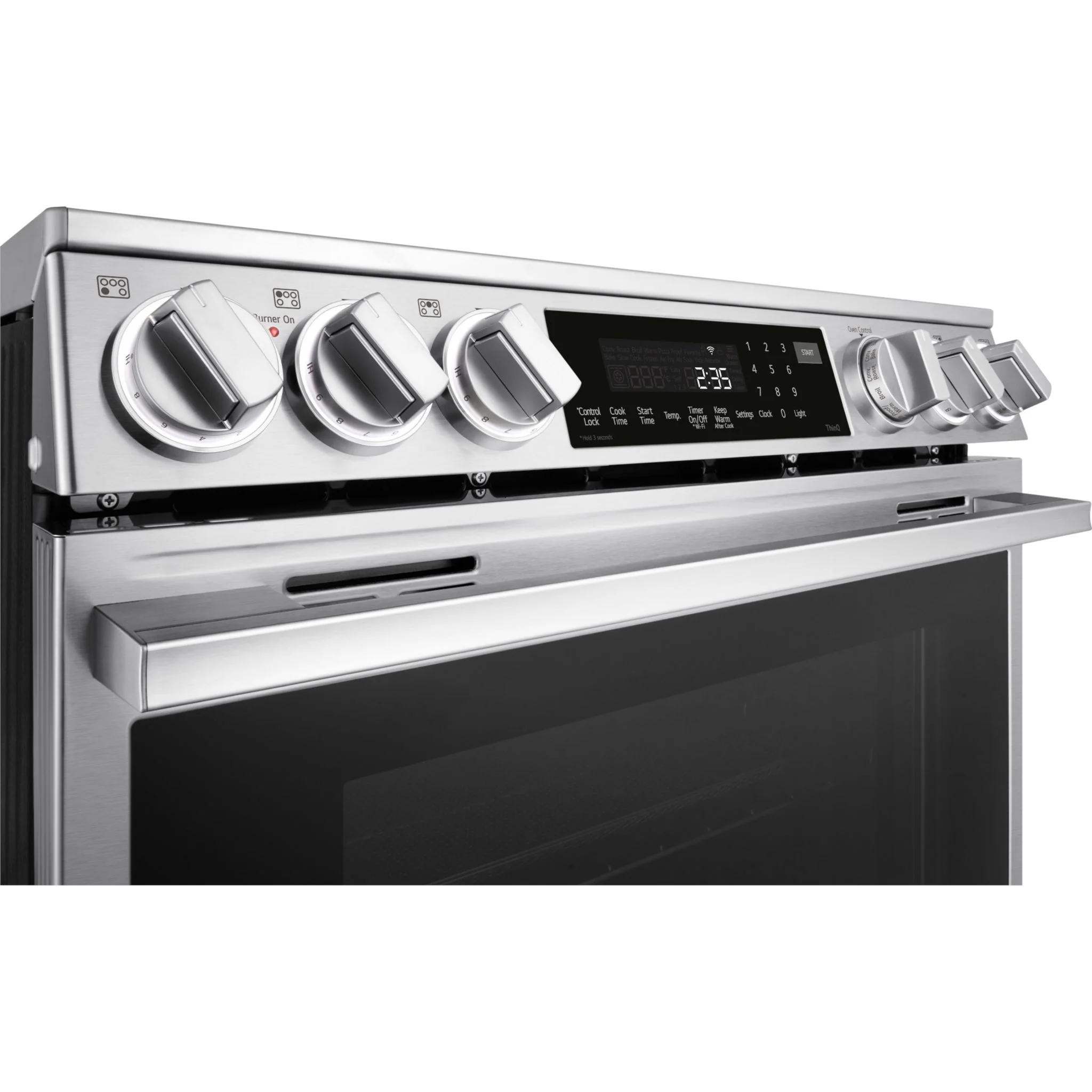 LG 30" Easy Clean Range (LSEL6337XE) - PrintProof™ Stainless Steel - Image 8