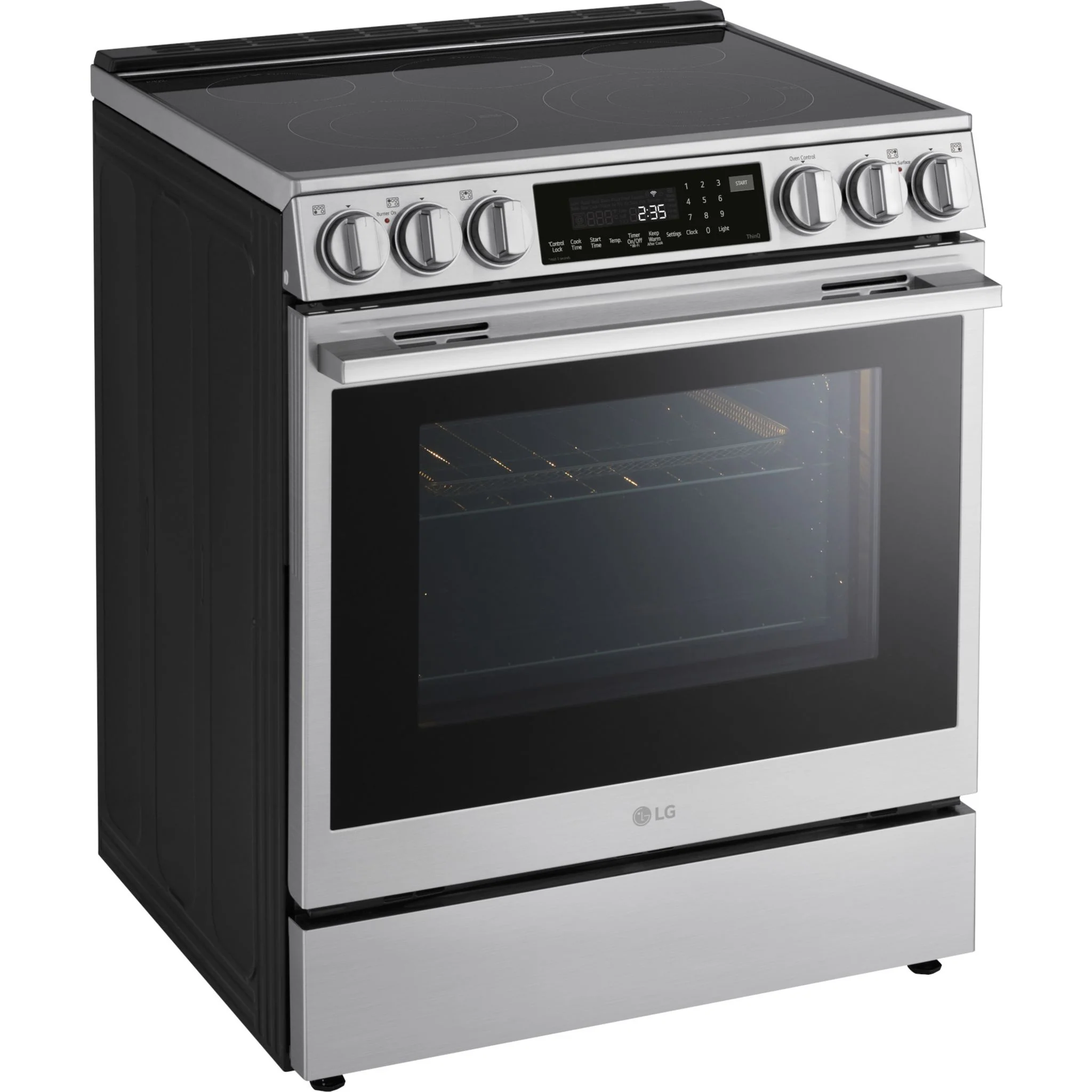 LG 30" Easy Clean Range (LSEL6337XE) - PrintProof™ Stainless Steel - Image 9