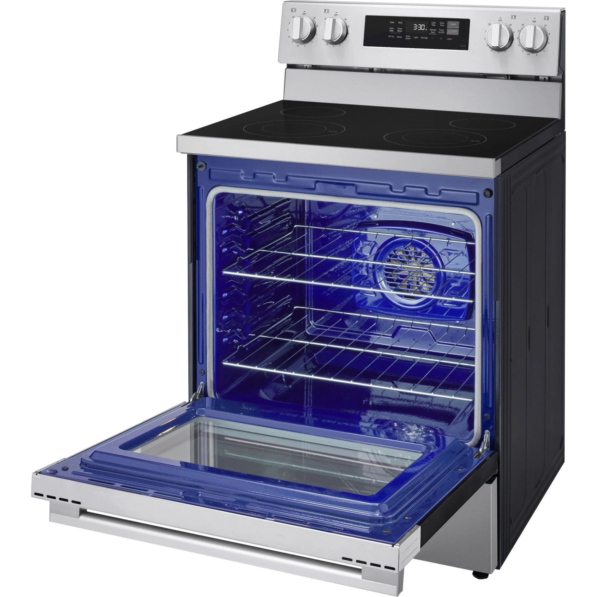 LG 30" Elec. 6.3 cu ft. Range | Probake, EasyClean® & Smart , Stainless, Freestanding - Stainless Steel (LREN6321YE) - Image 16