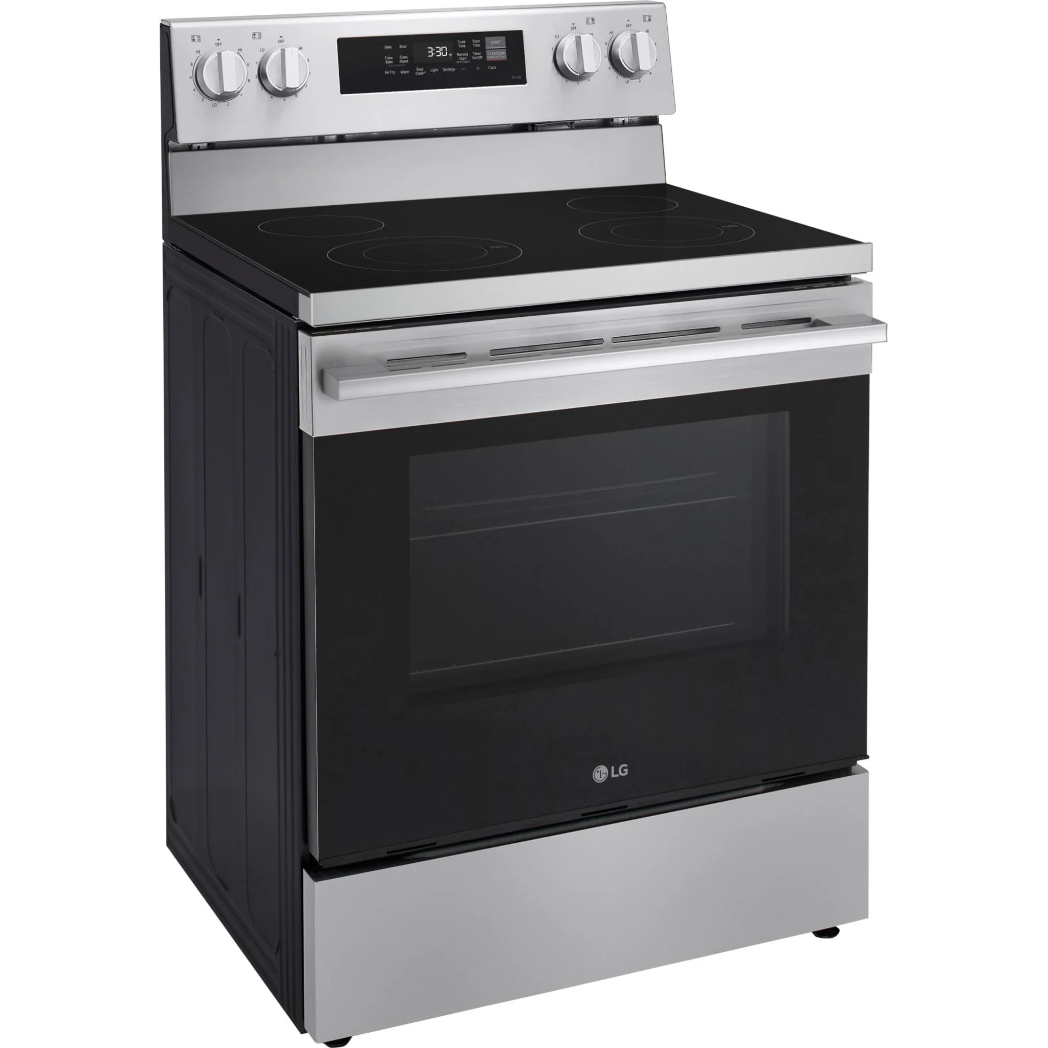 LG 30" Elec. 6.3 cu ft. Range | Probake, EasyClean® & Smart , Stainless, Freestanding - Stainless Steel (LREN6321YE) - Image 5