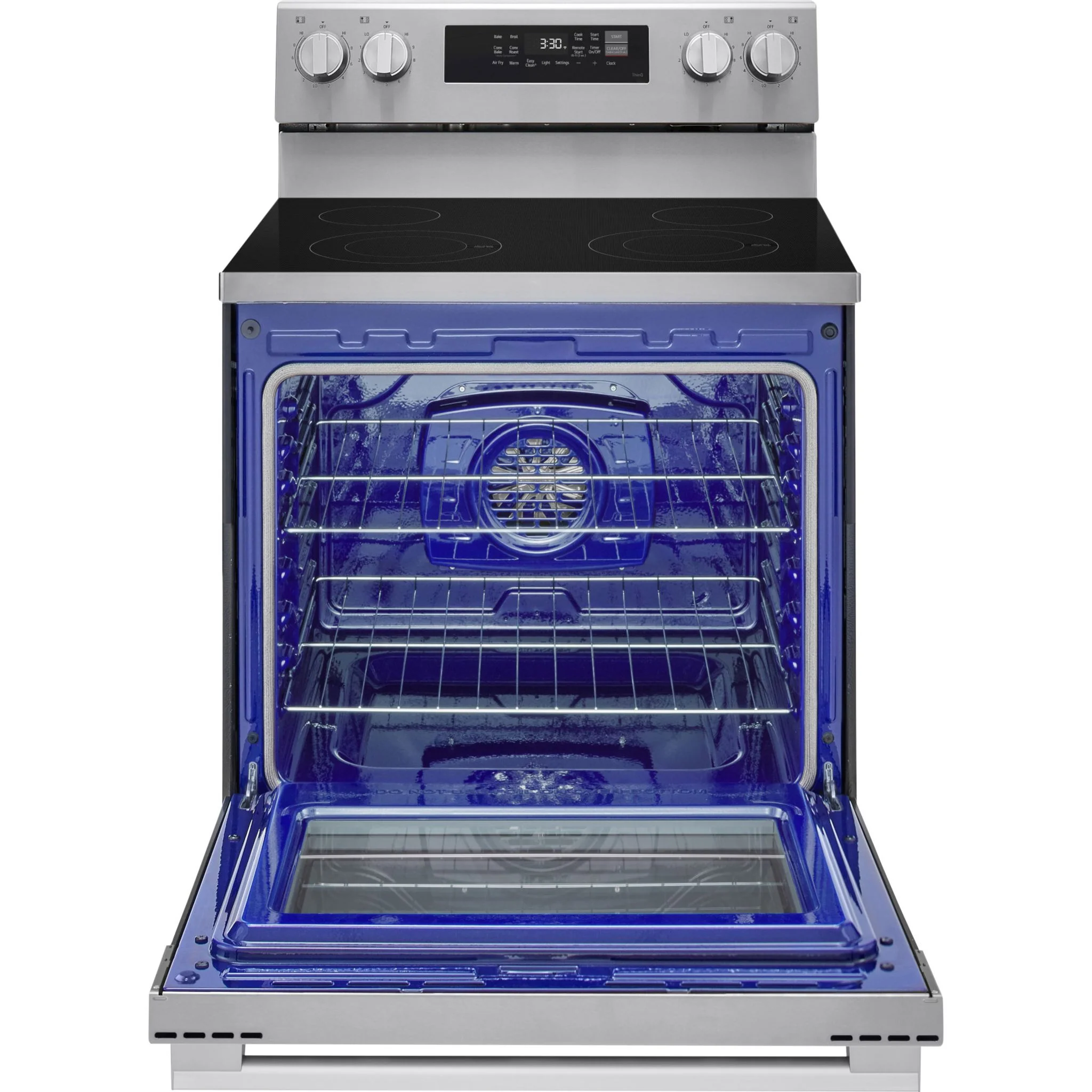 LG 30" Elec. 6.3 cu ft. Range | Probake, EasyClean® & Smart , Stainless, Freestanding - Stainless Steel (LREN6321YE) - Image 6