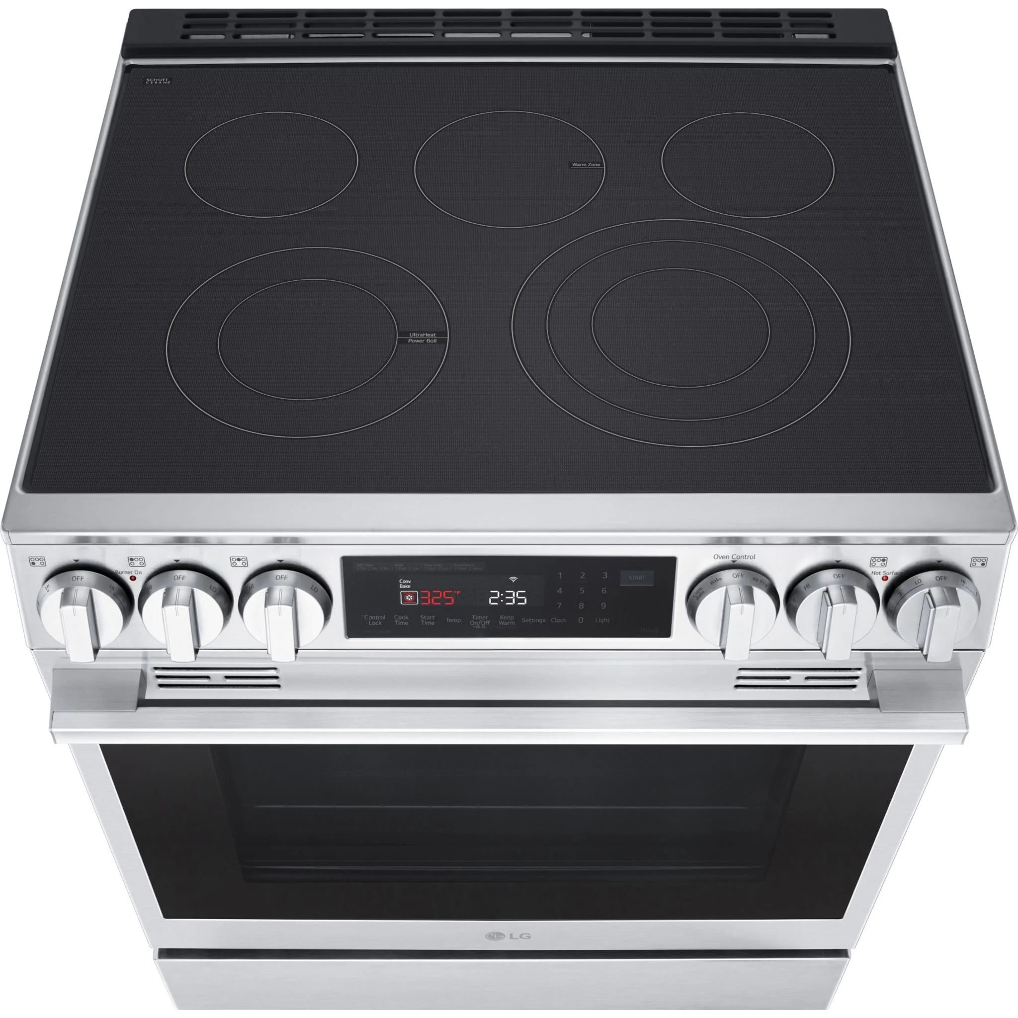 LG 30" Electric Range (LSEL6335XE) - PrintProof™ Stainless Steel - Image 3