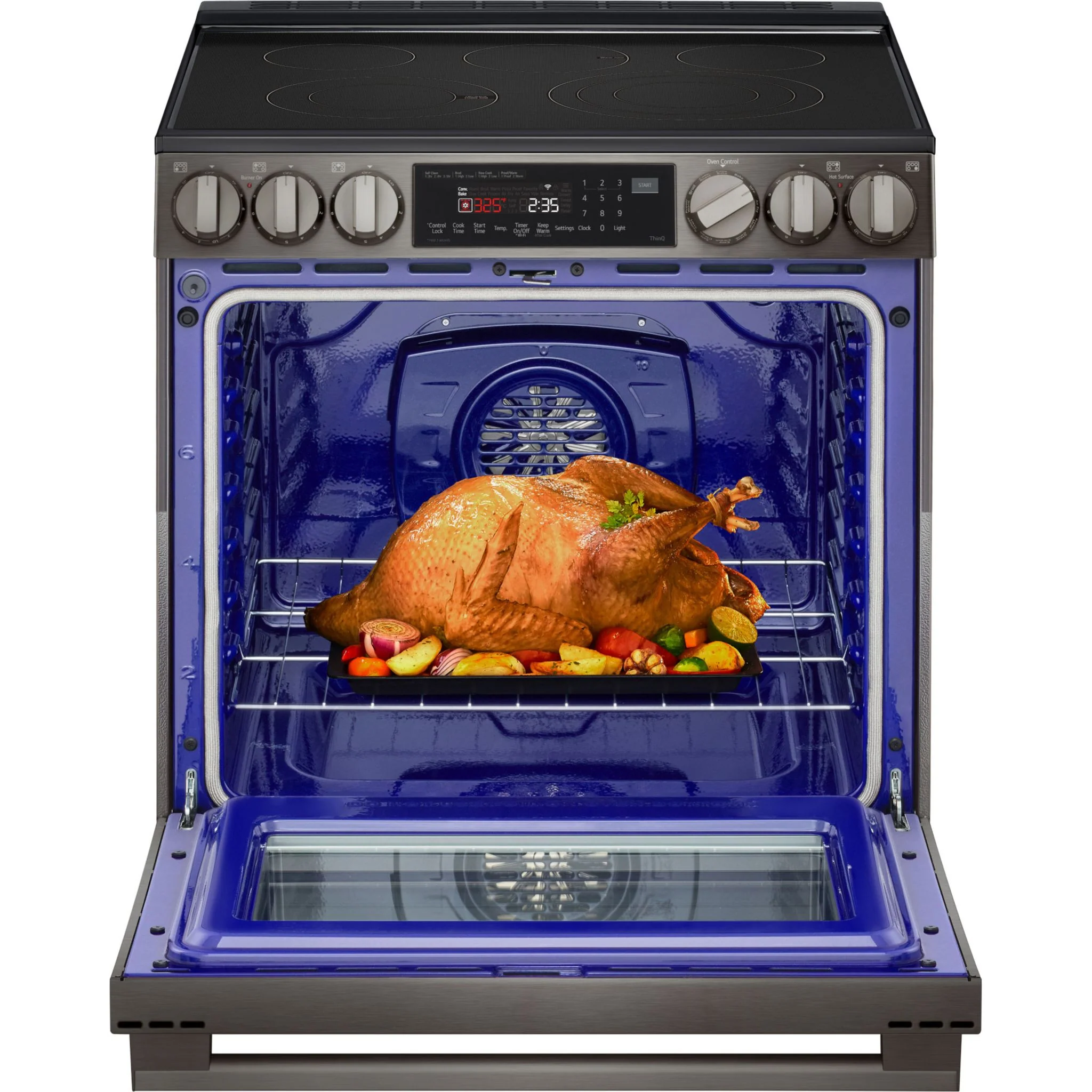 LG 30" Electric Range (LSEL6335ZE) - PrintProof™ Stainless Steel - Image 13