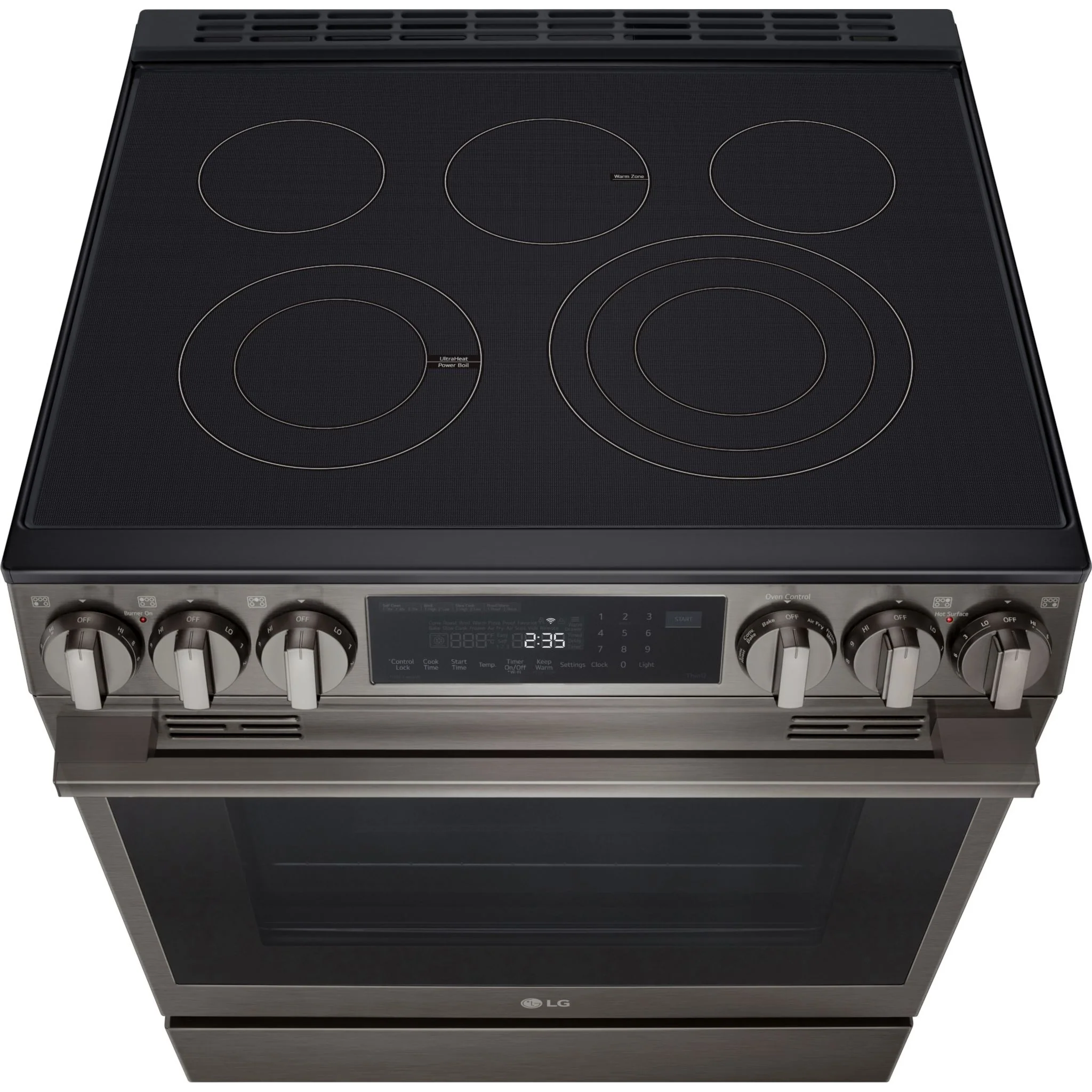 LG 30" Electric Range (LSEL6335ZE) - PrintProof™ Stainless Steel - Image 4