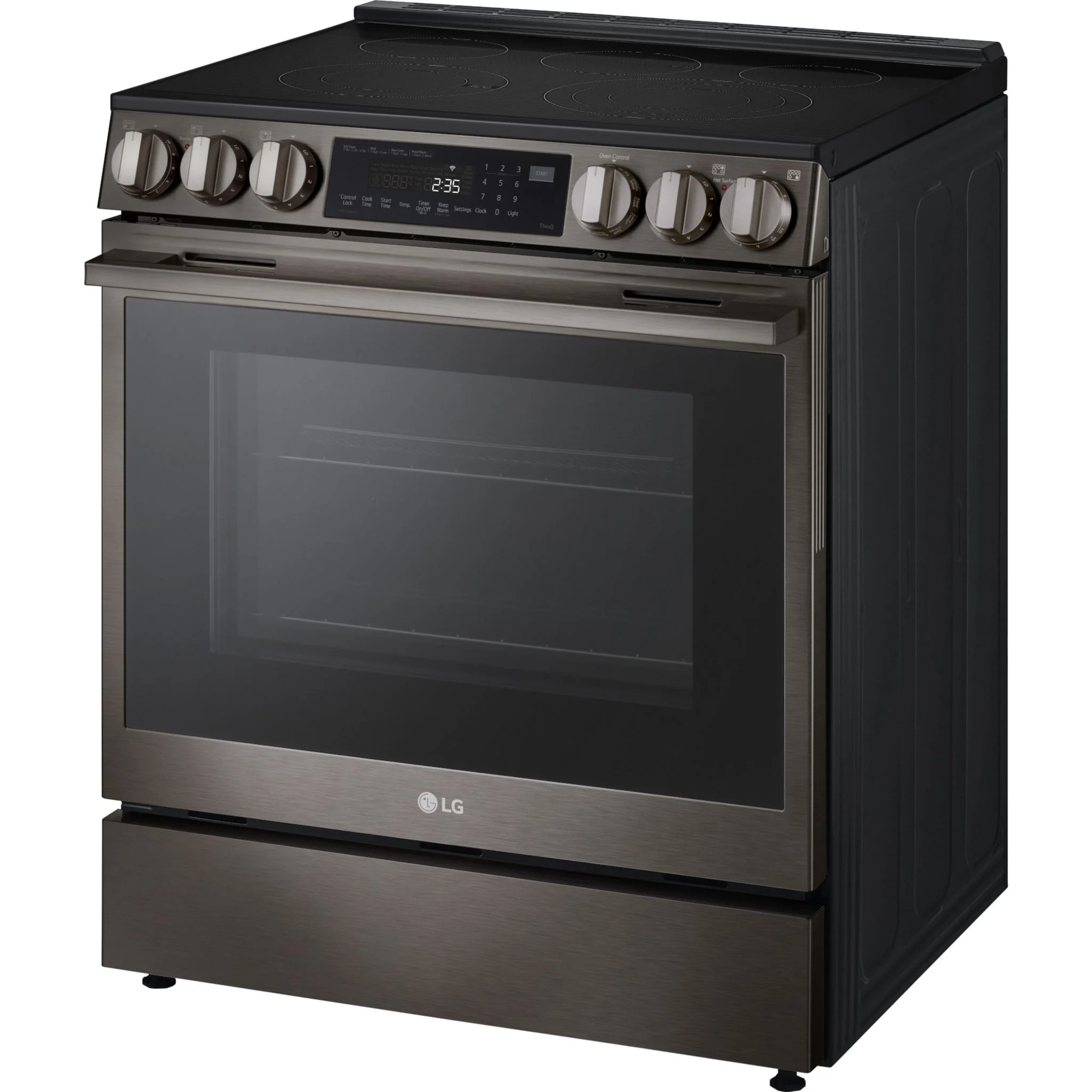 LG 30" Electric Range (LSEL6335ZE) - PrintProof™ Stainless Steel - Image 5